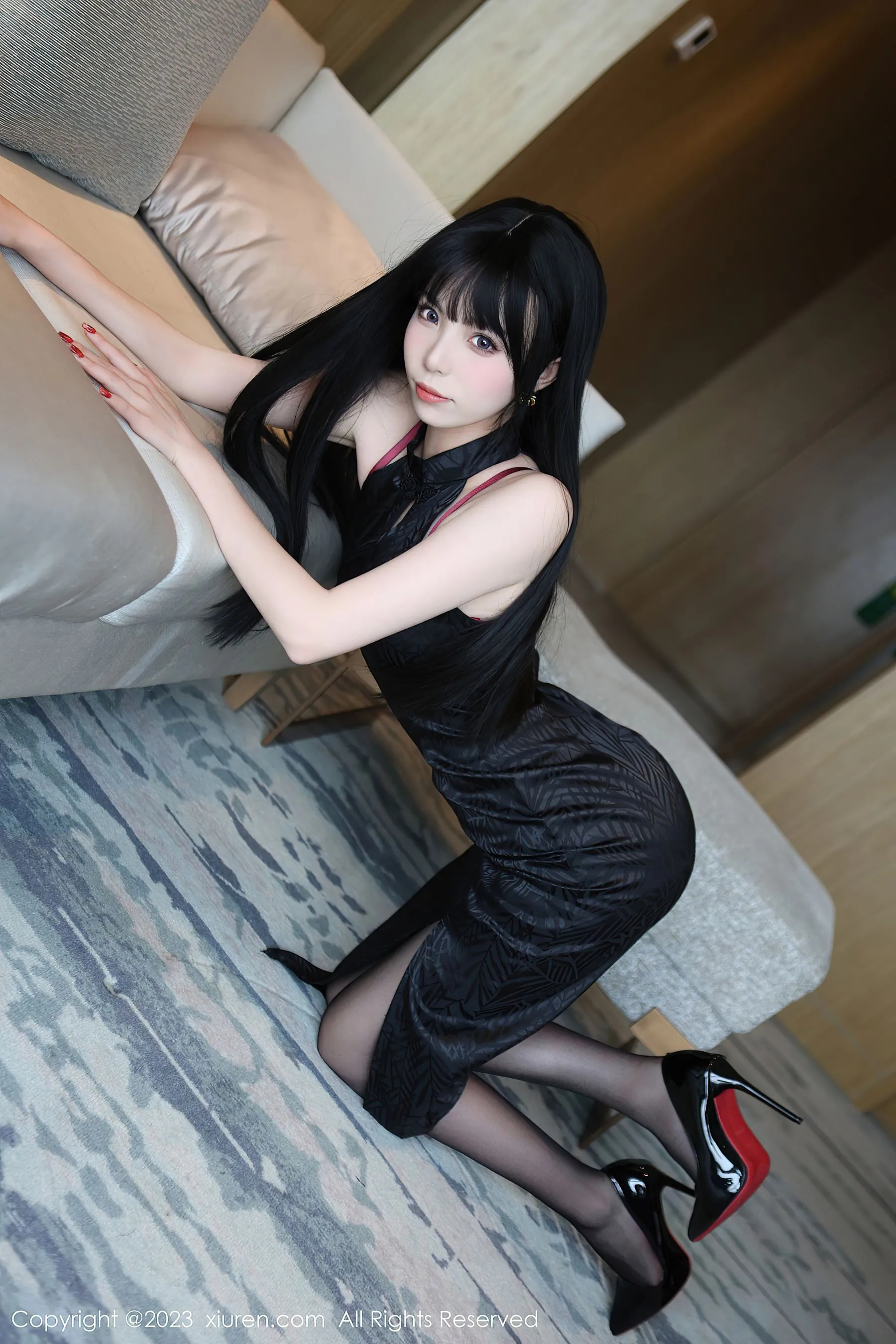  秀人网 No.6666 江七七第24张