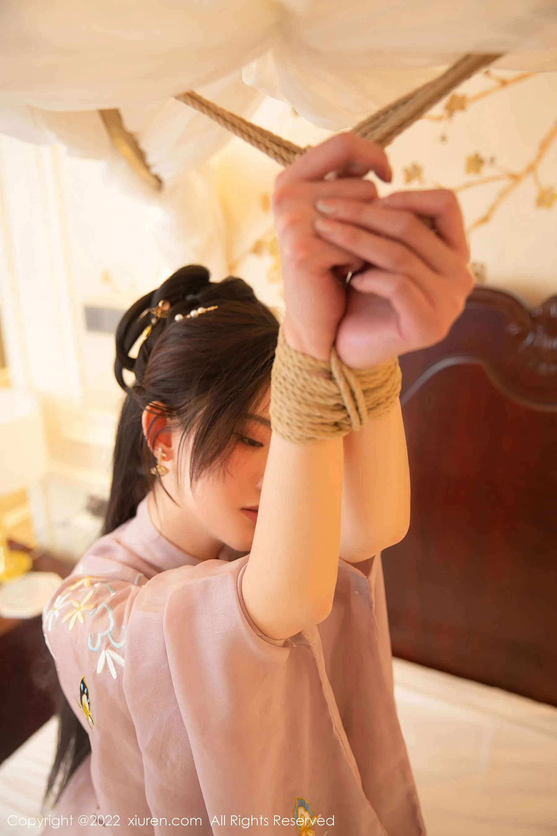  秀人网 No.4945 就是阿朱啊 古装美腿第7张