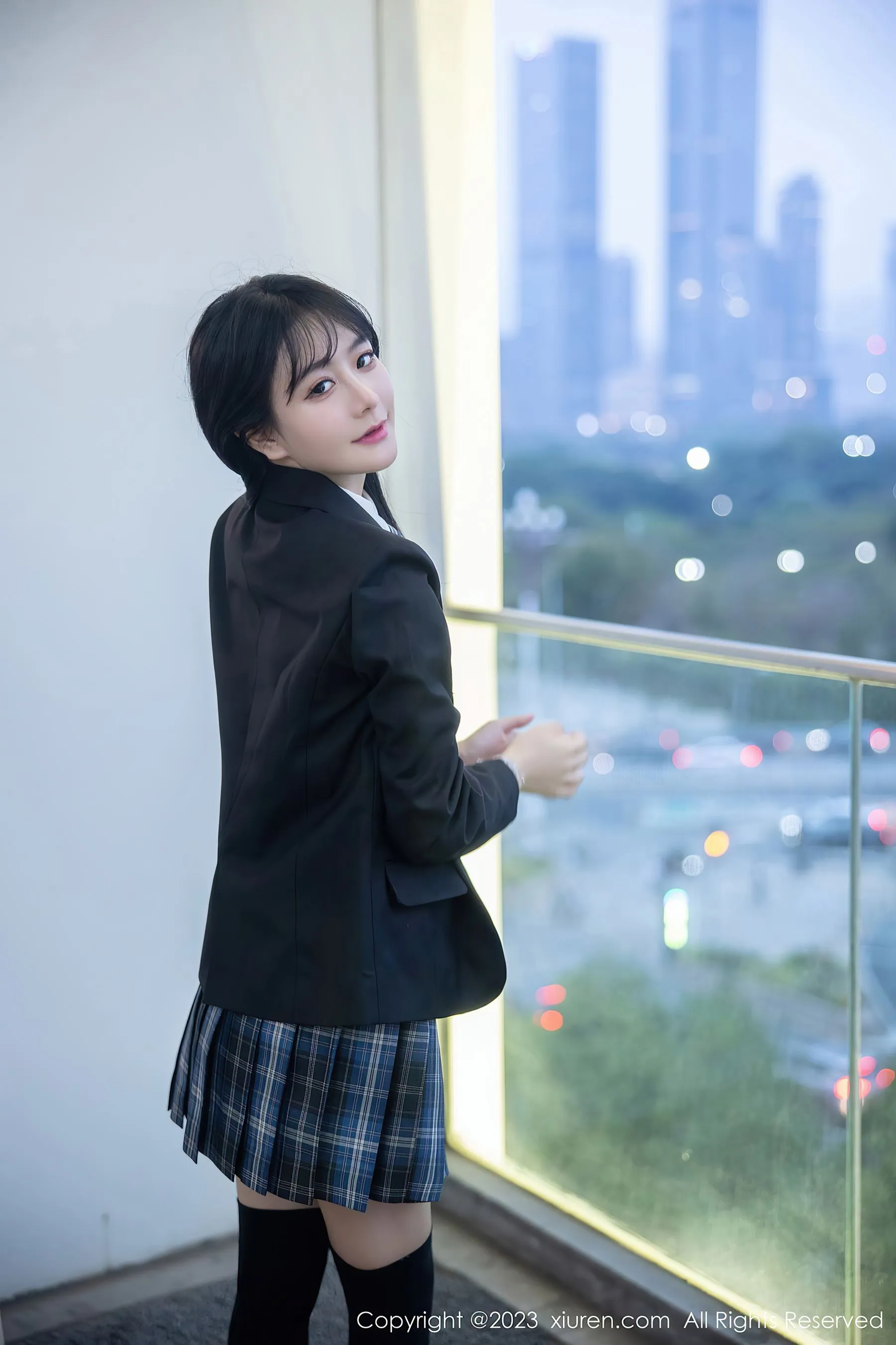  秀人网 No.6662 幼幼 制服美腿第14张