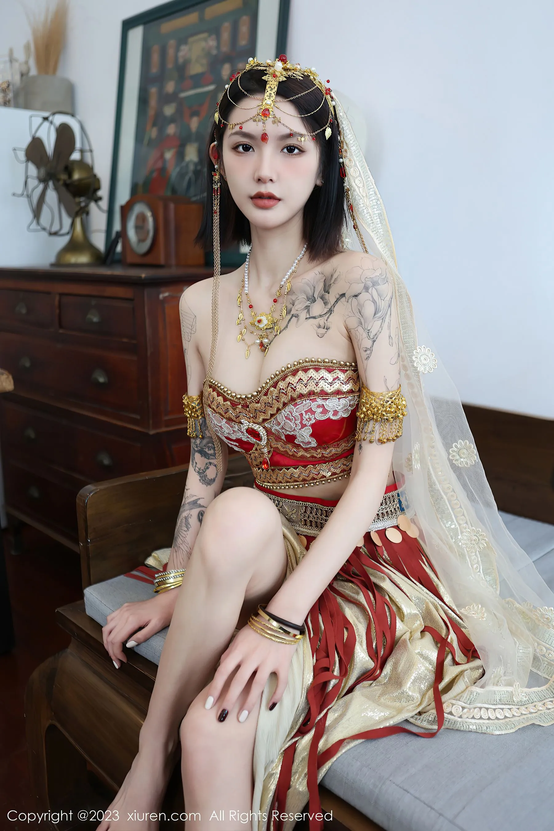  秀人网 No.6240 乔一一 异域风情第1张