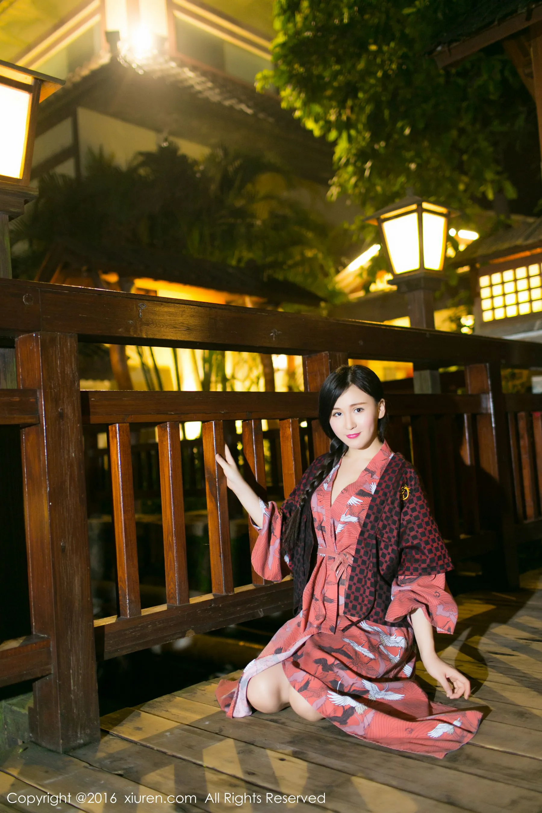 唐雨辰TYC《古典汉服+和服系列》 秀人网 No.557第21张