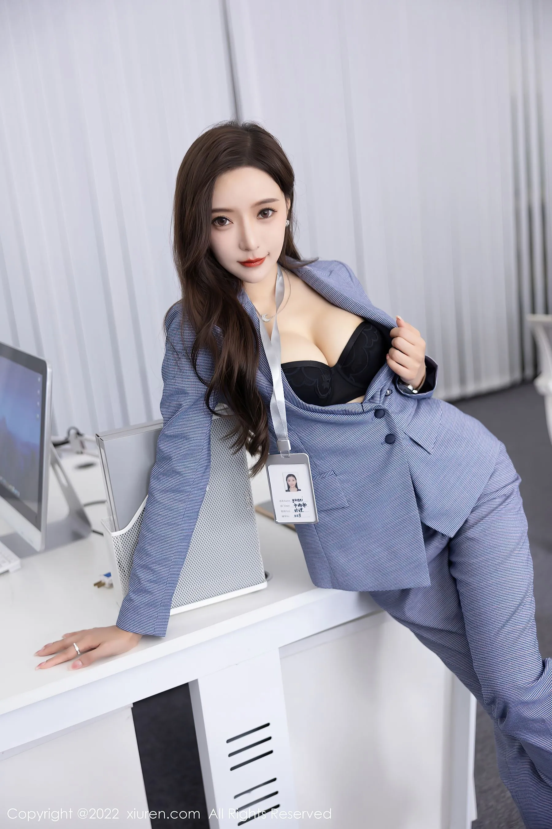  秀人网 No.5629 王馨瑶yanni Ol职业装第20张
