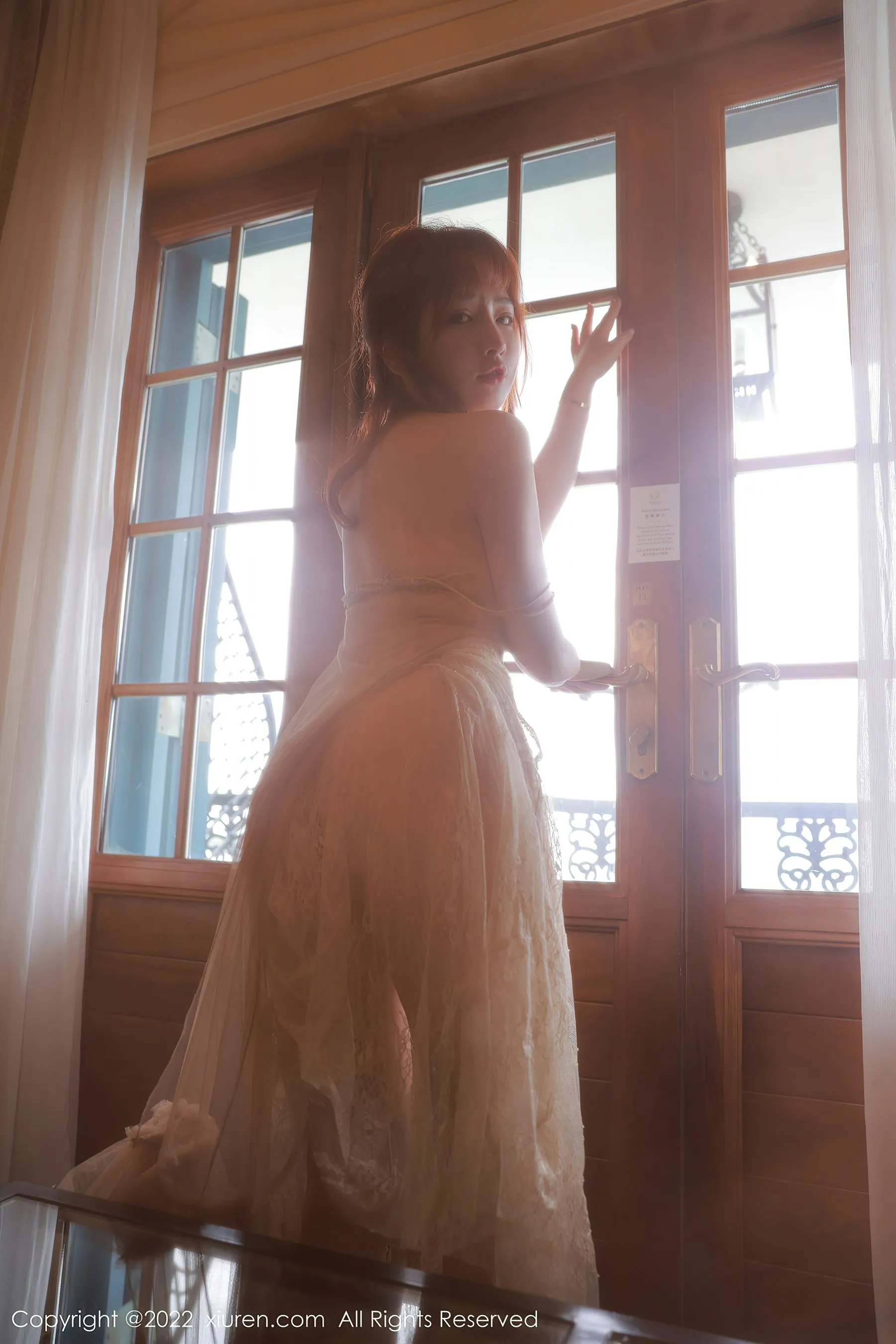  秀人网 No.5421 养乐多DoDo 睡裙美臀第9张