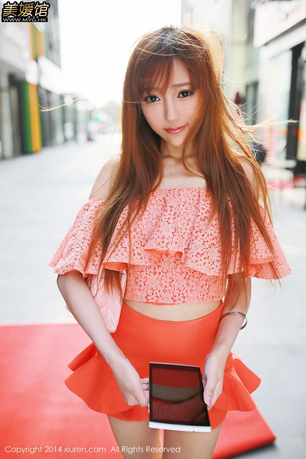 王馨瑤Yanni《驰为数码宣传片》 秀人网 No.135第6张