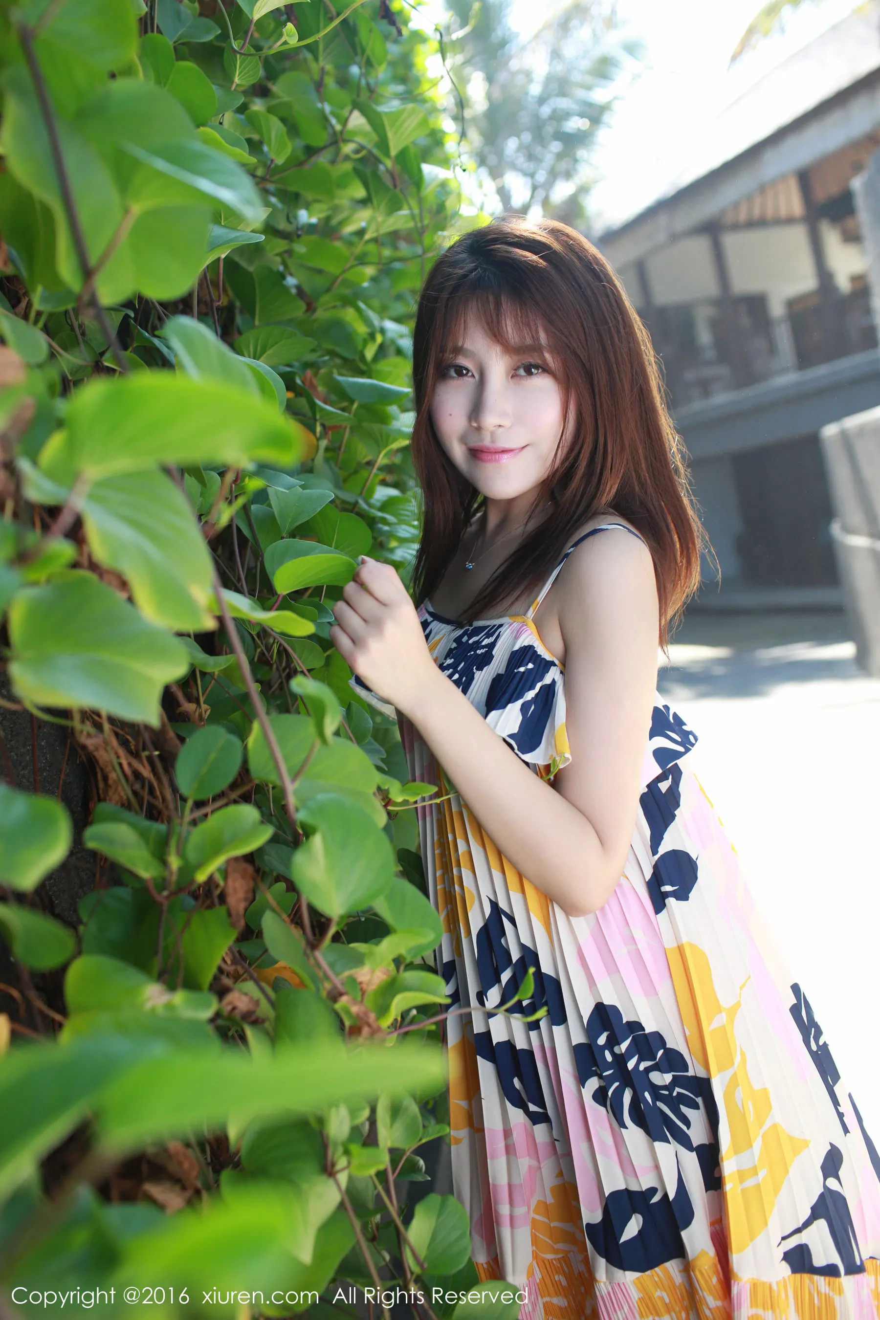 许诺Sabrina《巴厘岛旅拍》小清新系列 秀人网 No.542第10张