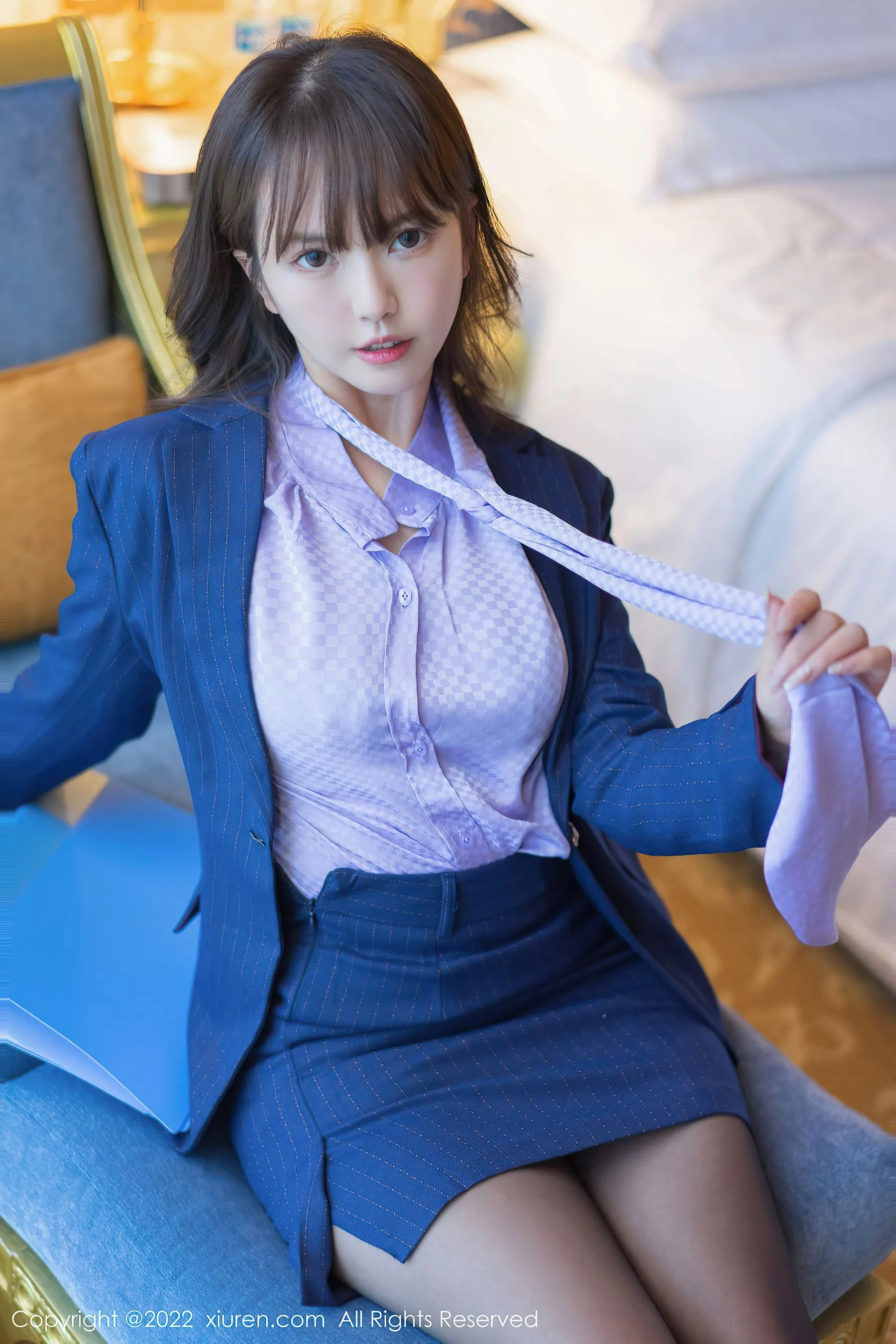  秀人网 No.5201 张思允Nice 黑丝美腿第18张