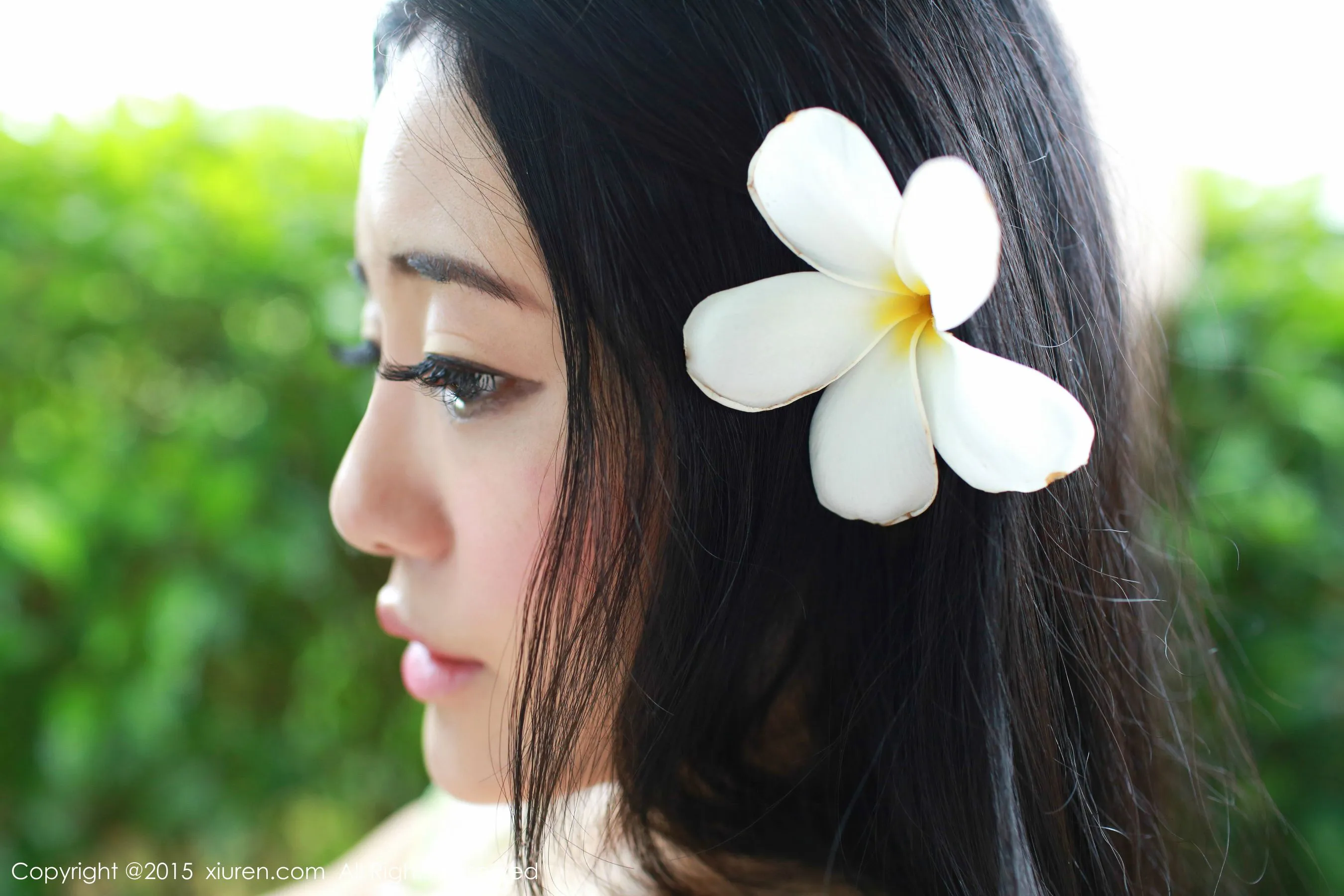 兜豆靓Youlina《苏梅岛旅拍》内衣+泳装系列 秀人网 No.436第7张