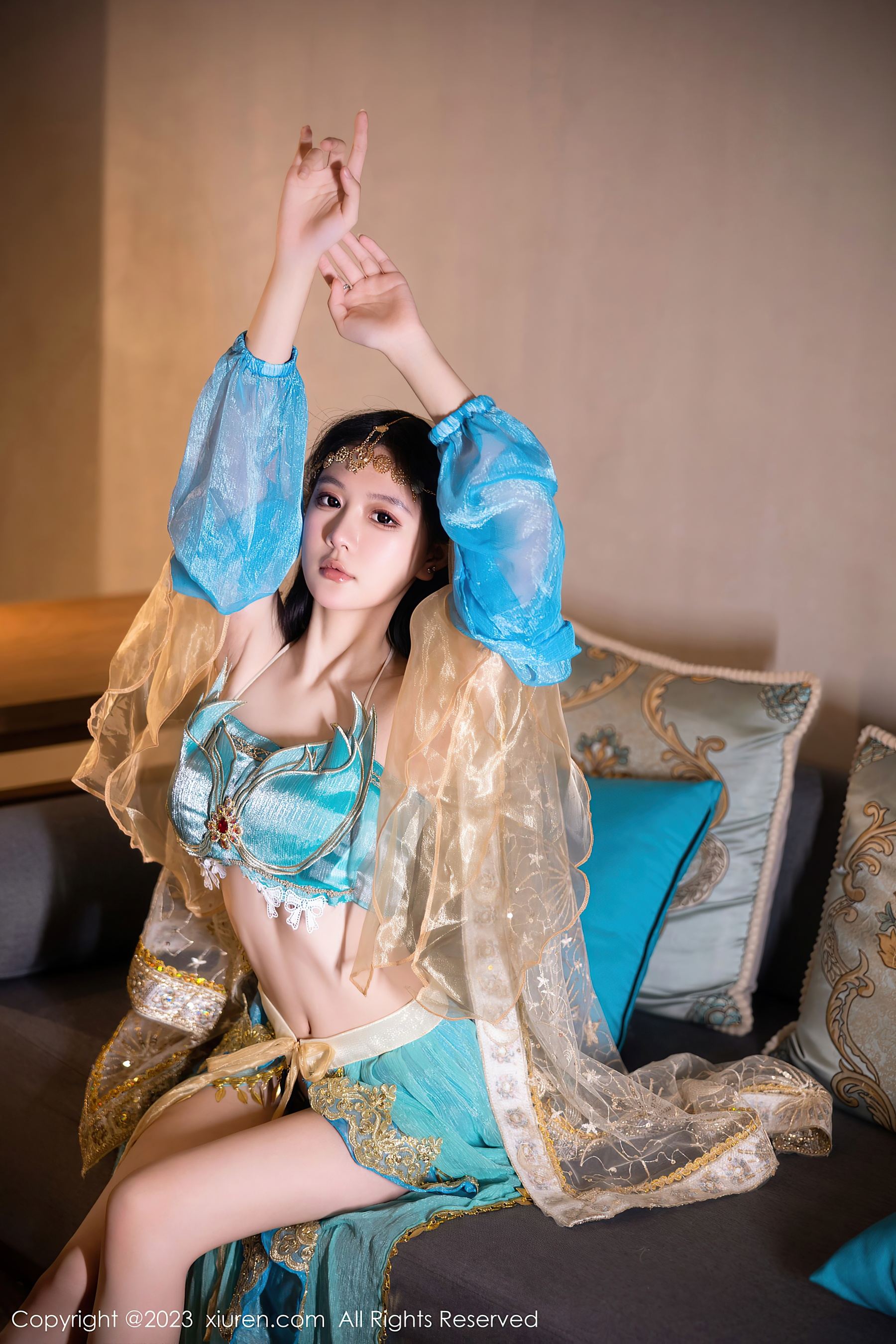  XiuRen 秀人 No.7469 幼幼 西域舞娘美腿第13张