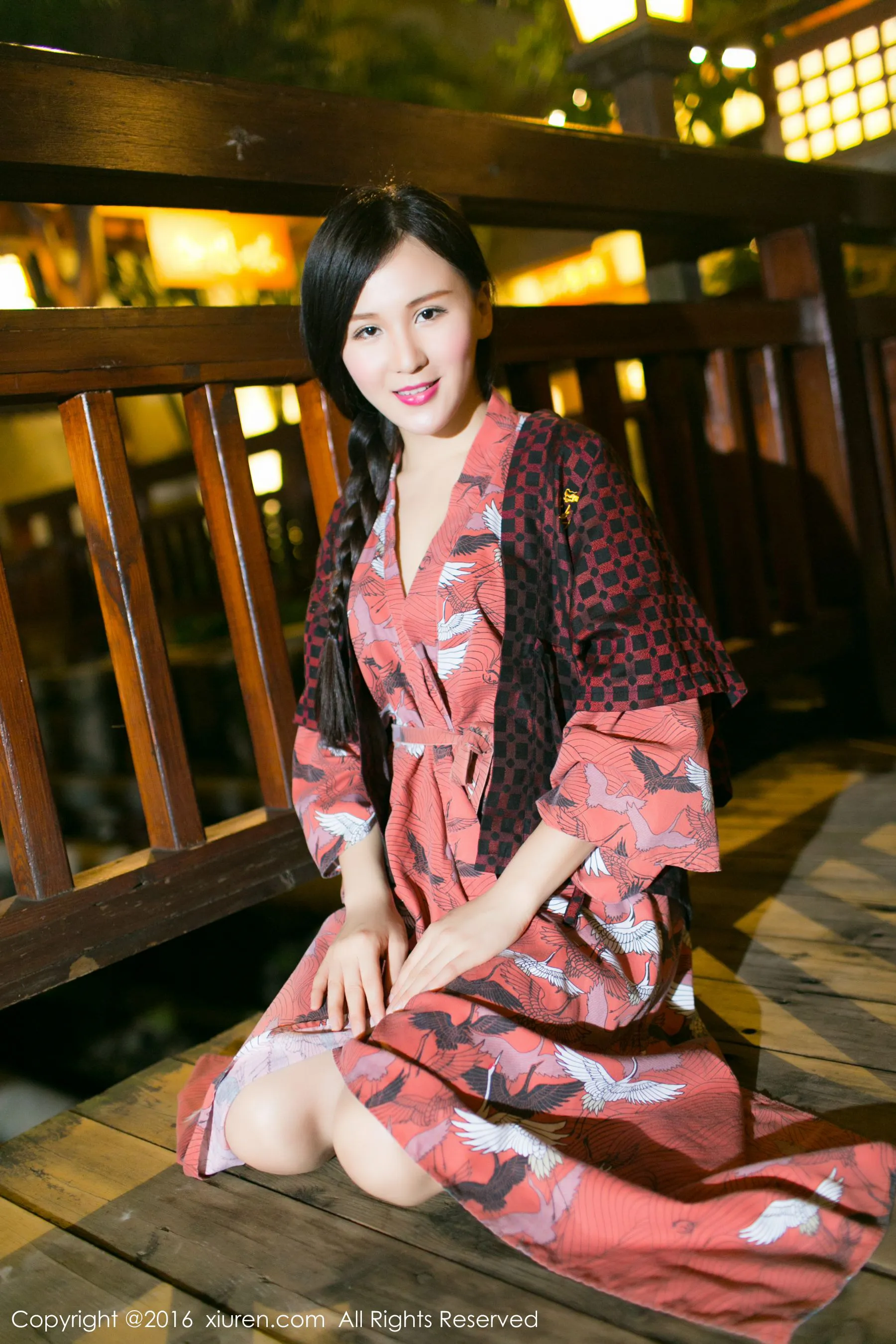 唐雨辰TYC《古典汉服+和服系列》 秀人网 No.557第20张