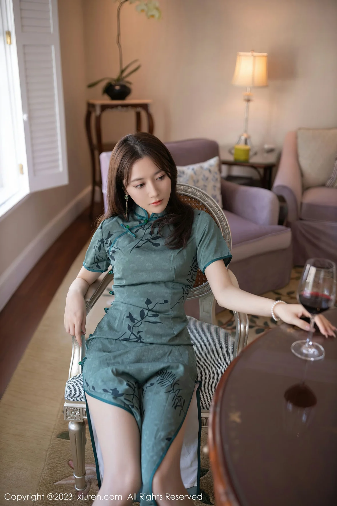  XiuRen 秀人 No.6893 鱼子酱Fish 旗袍写真巴厘岛旅拍 [82P]第4张