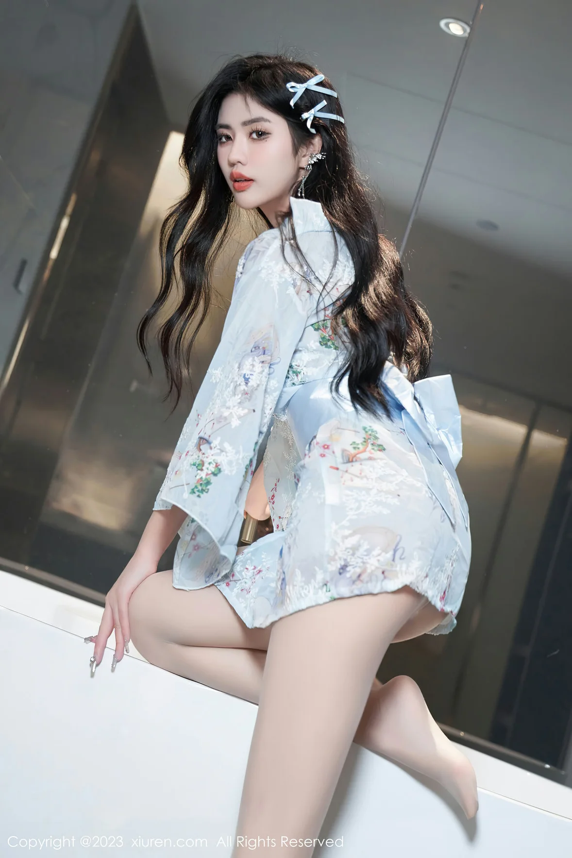  XiuRen 秀人 No.6924 浅浅Danny 原色丝袜性感写真 [80P]第4张