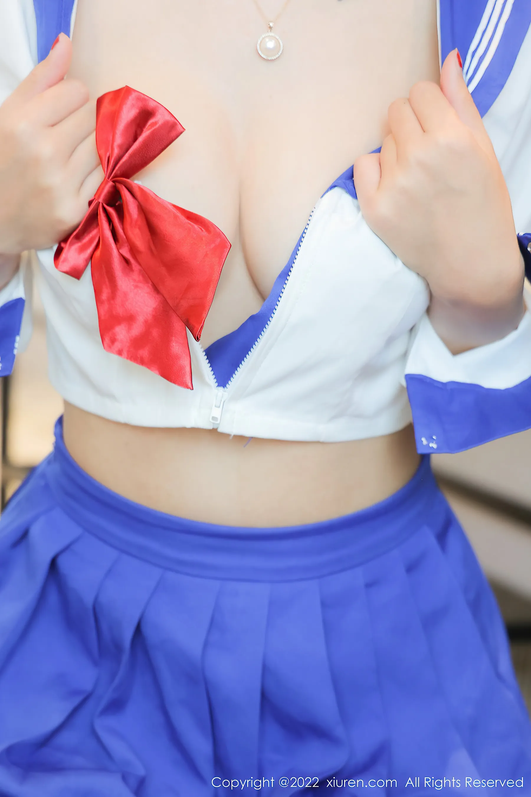  秀人网 No.4781 夏沫沫tifa 黑丝美腿制服诱惑第22张