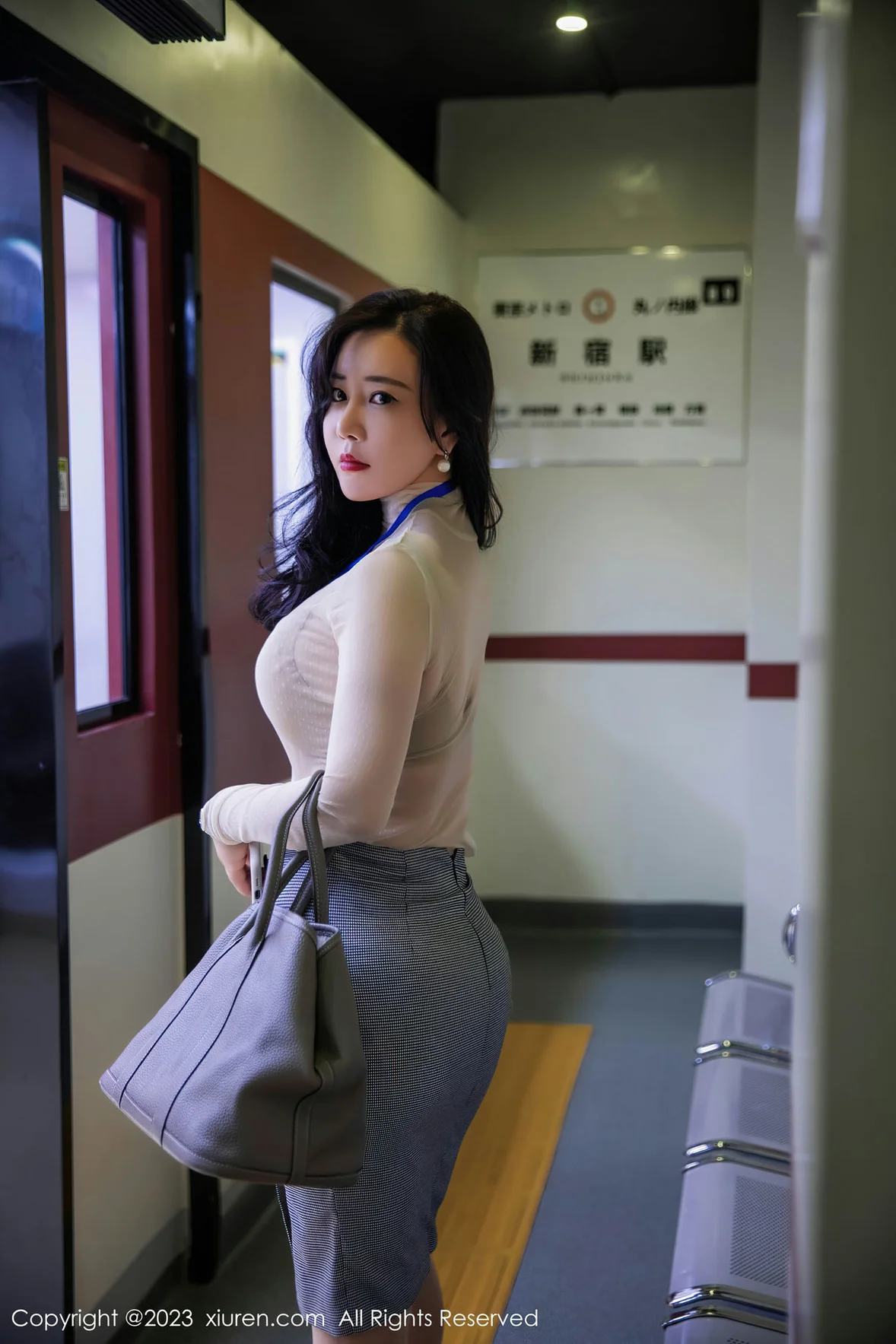  XiuRen 秀人 No.7054 王婉悠Queen 杏色内衣性感写真 [79P]第4张