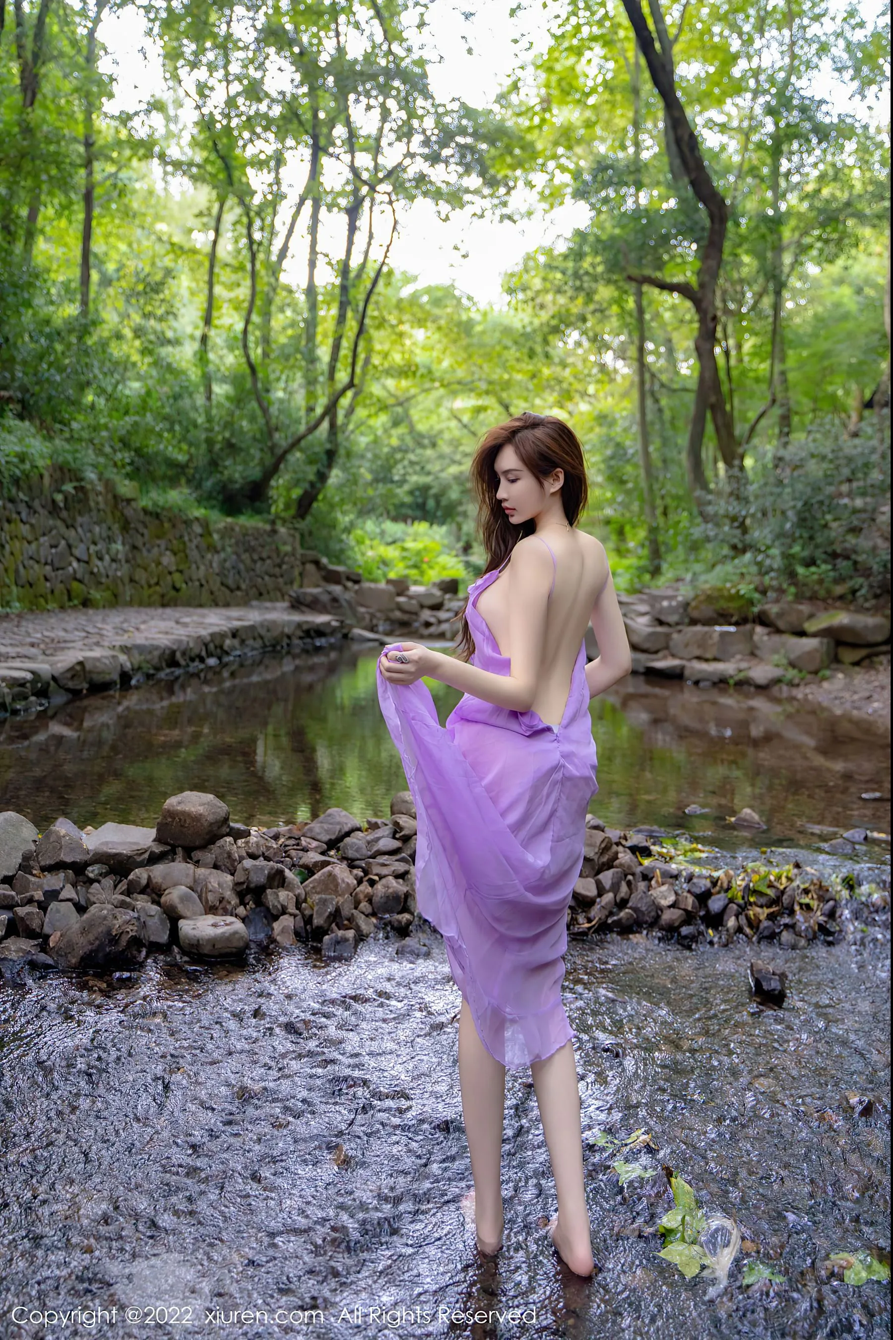  秀人网 No.5690 婠婠么 美腿长裙第22张