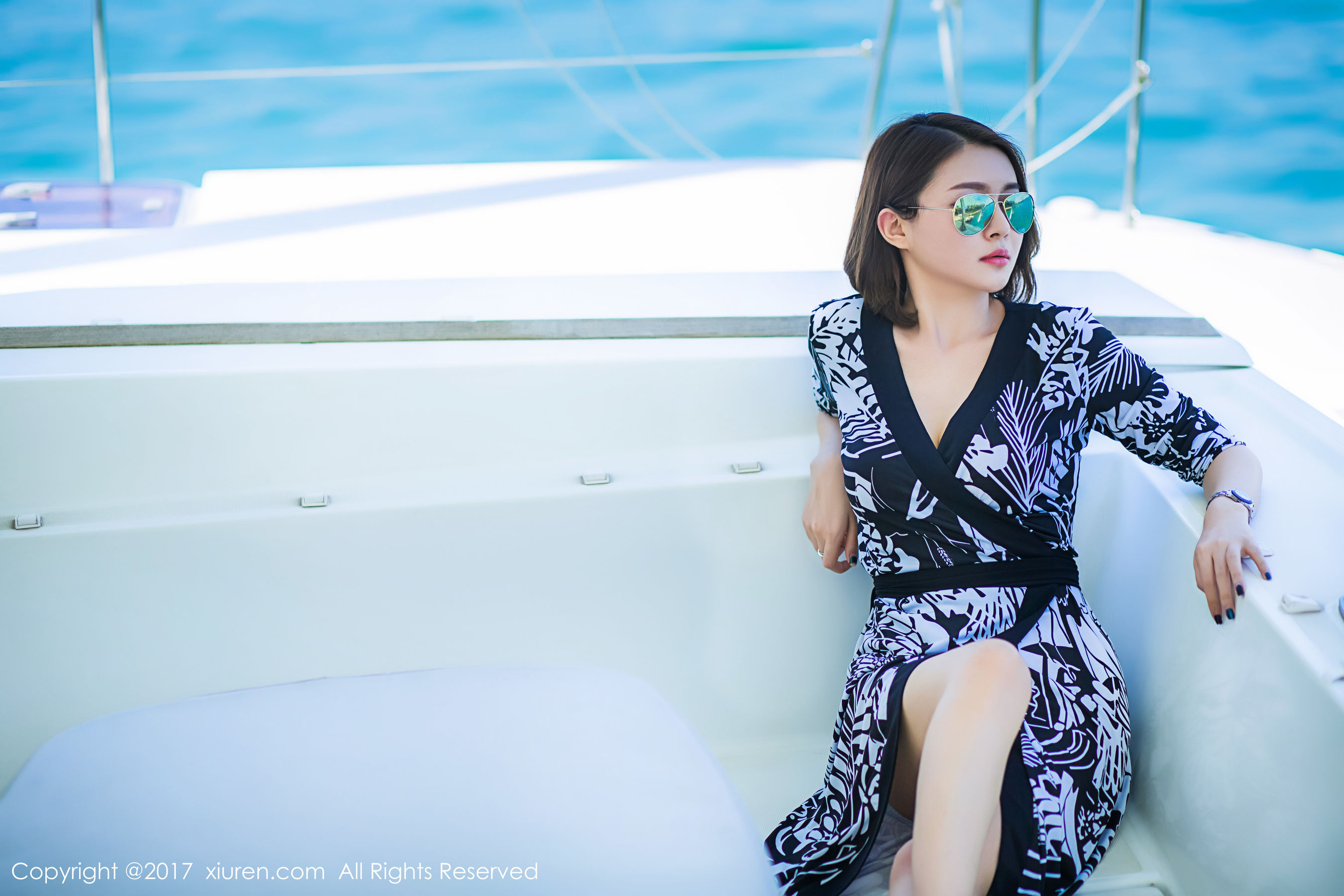 模特女神廿十《海南三亚》 秀人 NO.858第5张