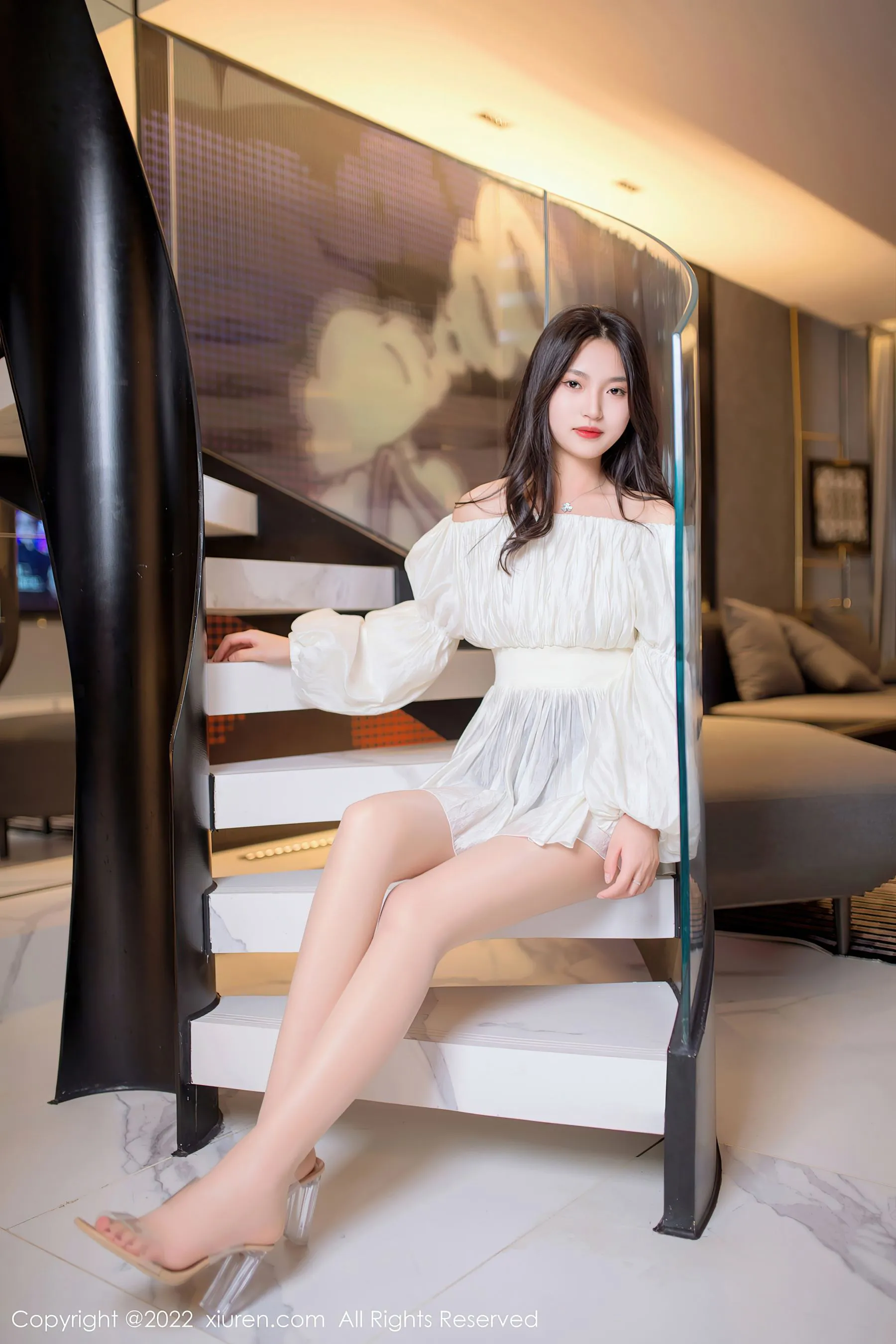  秀人网 No.5399 十九九 新人美腿第40张