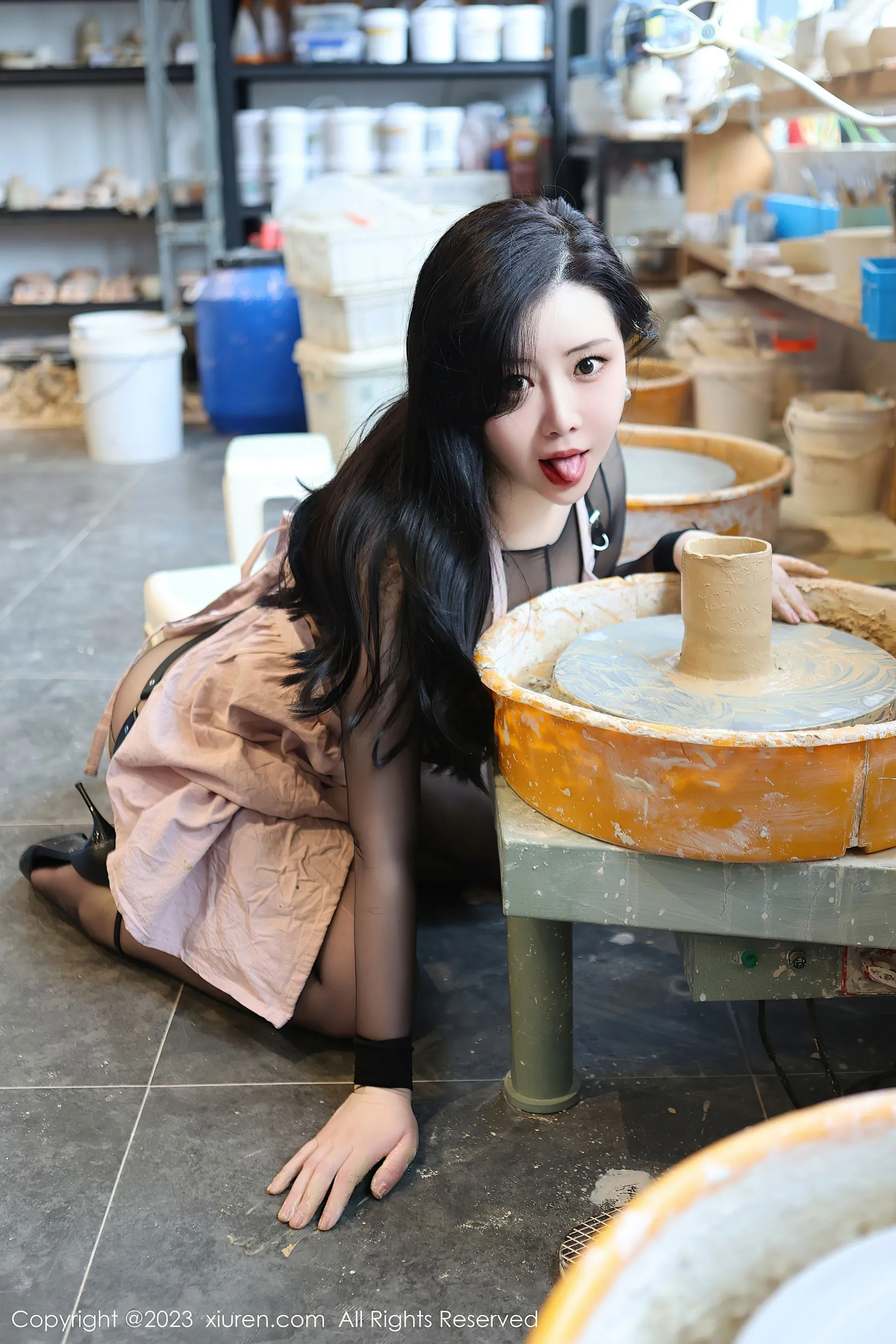  秀人网 No.6647 王婉悠Queen 丰腴美臀第9张