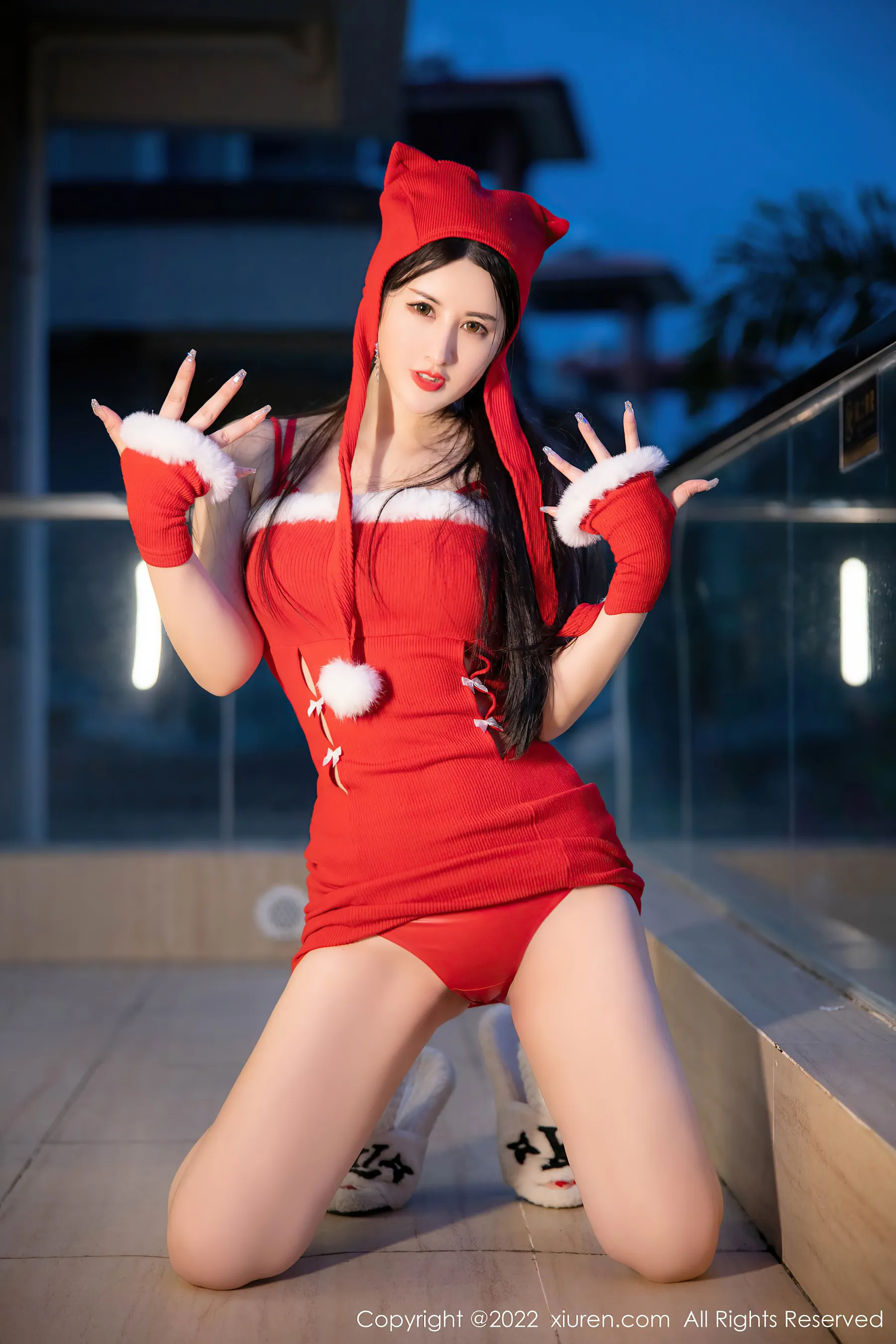  秀人网 No.4565 诗诗kiki 新年美腿第20张