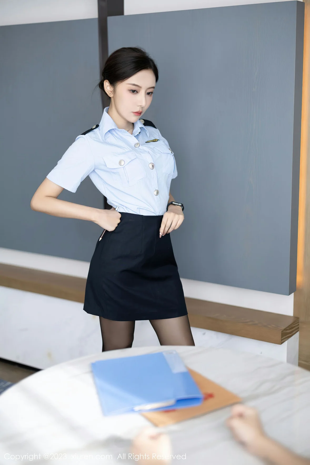  XiuRen 秀人 No.7340 王馨瑶yanni 主题《严刑逼供》安吉旅拍 [83P]第7张