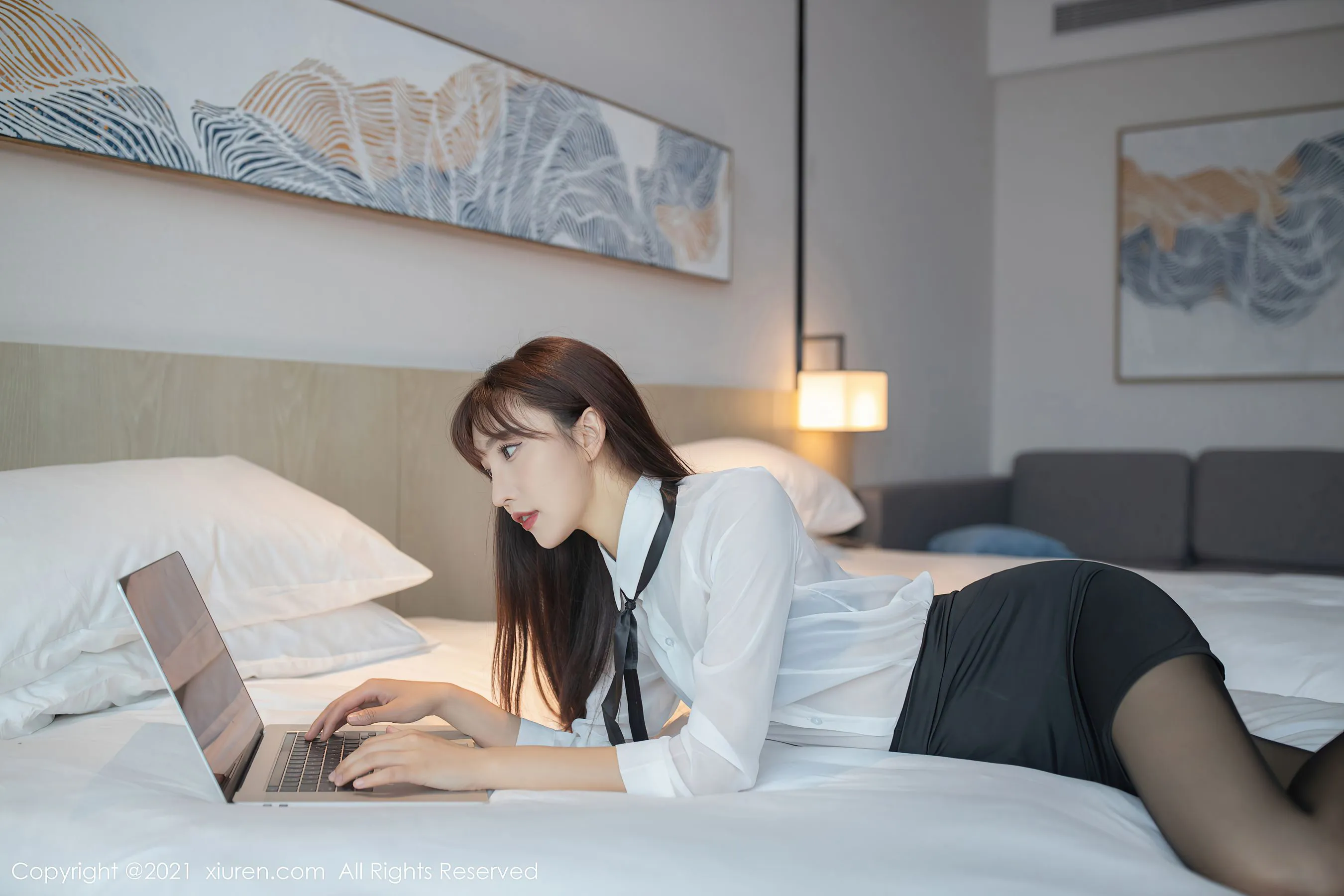  秀人 No.3705 陆萱萱第16张