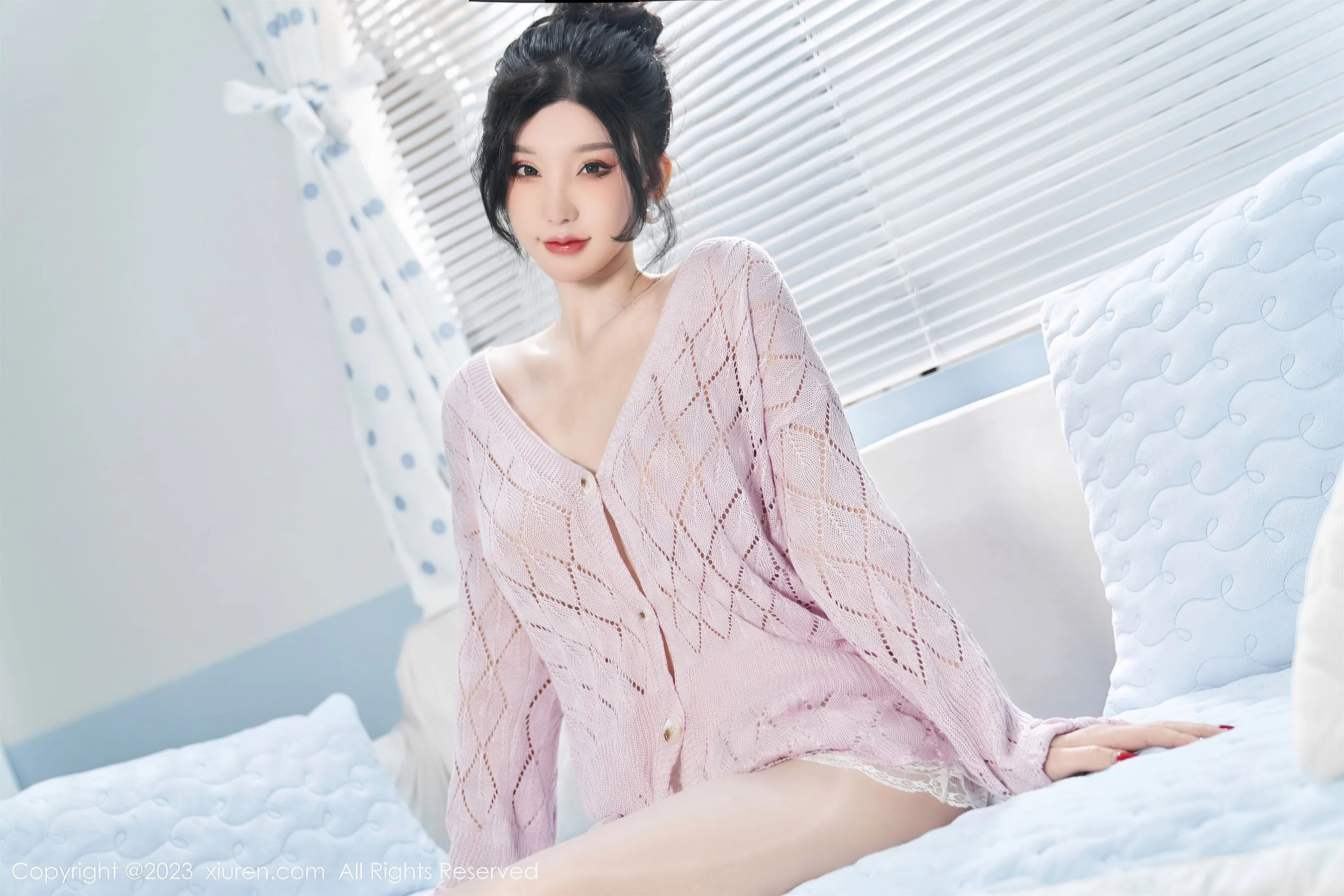  秀人网 No.6580 周于希Sally 妩媚美腿第4张