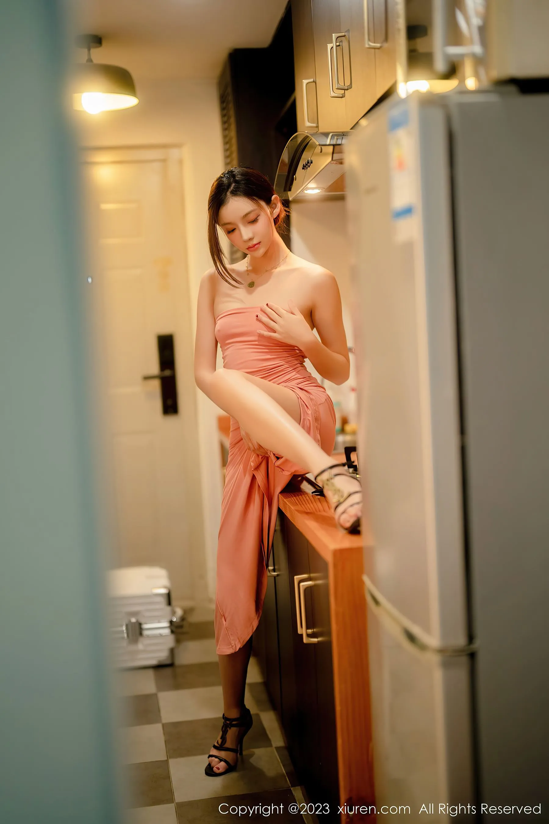  秀人网 No.6437 加朵babe 美腿丝袜第24张