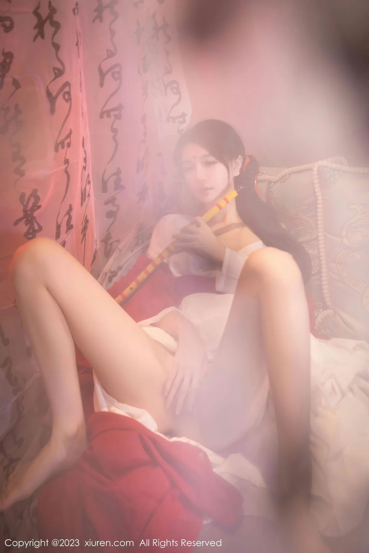  XiuRen 秀人 No.7192 幼幼 红色古装性感写真 [93P]第8张