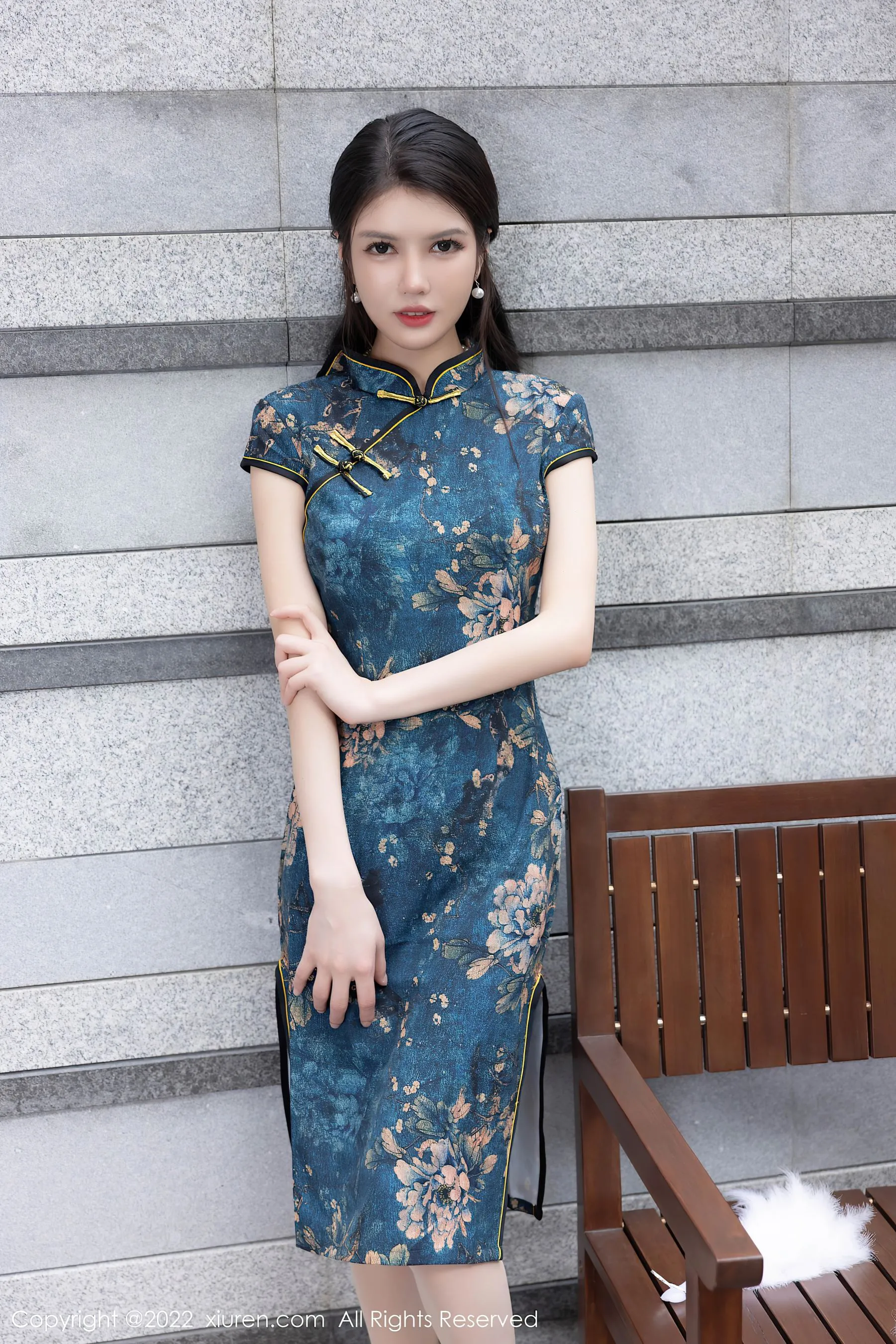  秀人网 No.5658 媛媛酱belle 旗袍诱惑第20张