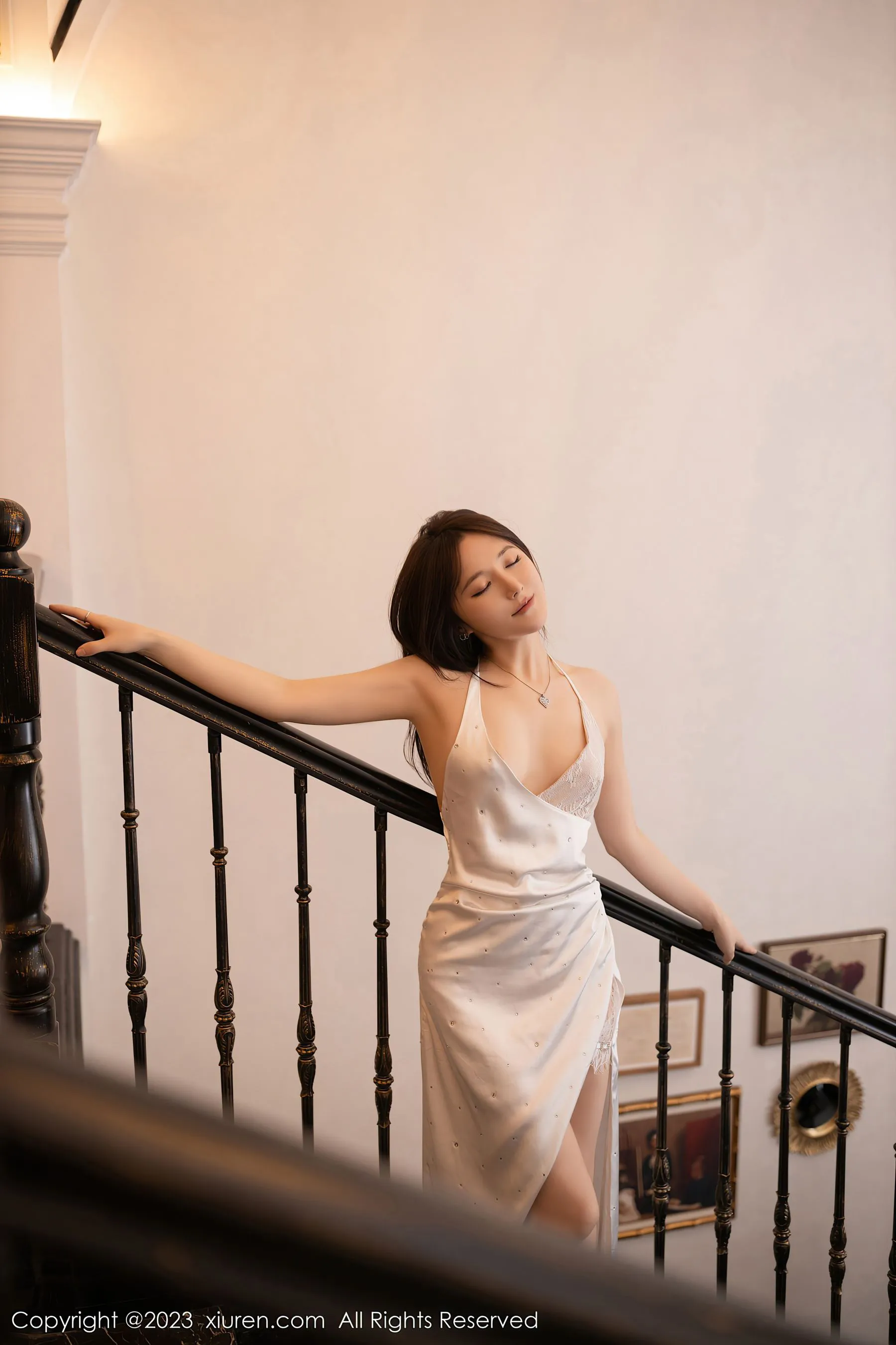  秀人网 No.6732 鱼子酱Fish 长裙美臀第21张