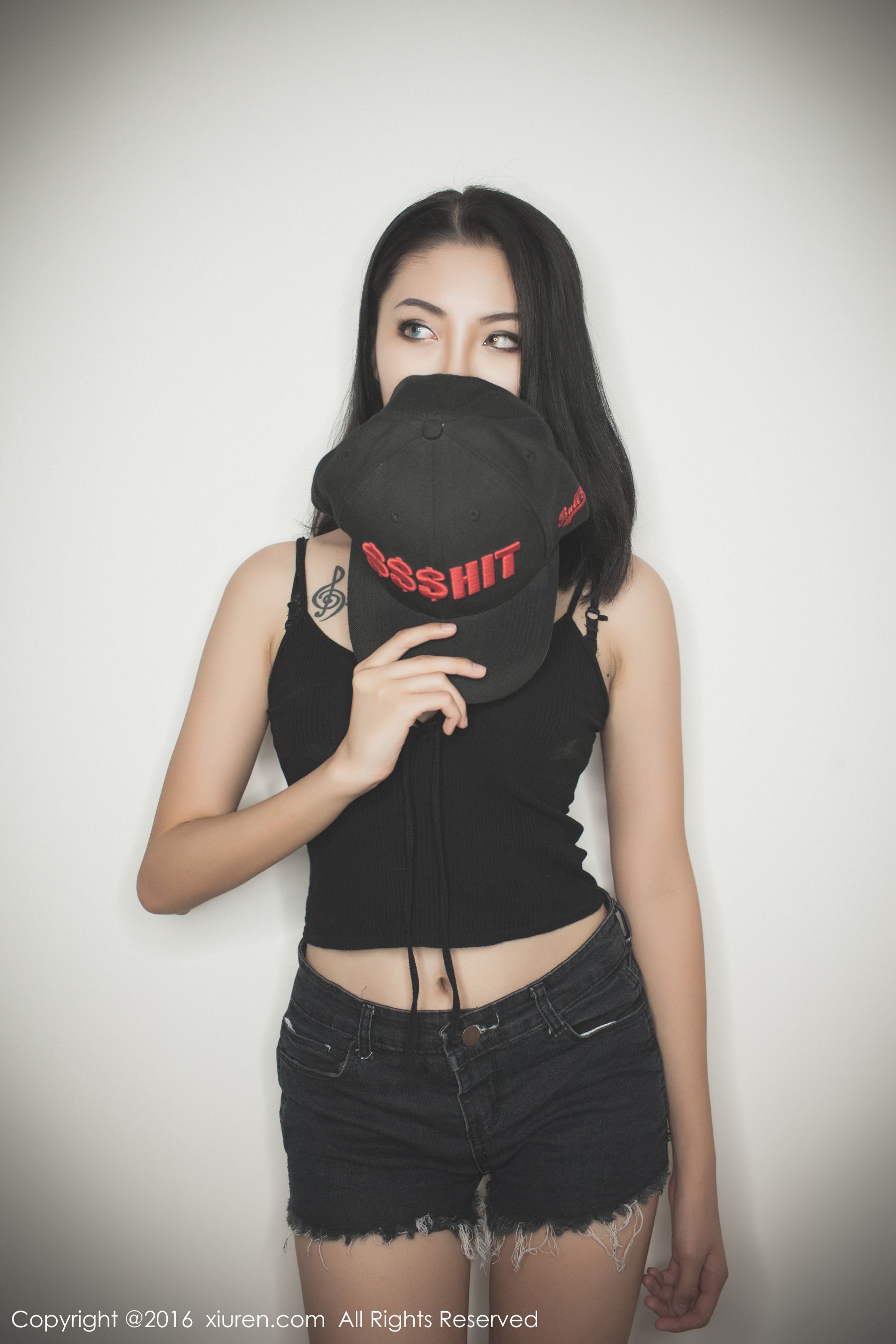  BOBO_xk(黎蒨垚)《热裤+内衣系列》 秀人网 No.617第1张