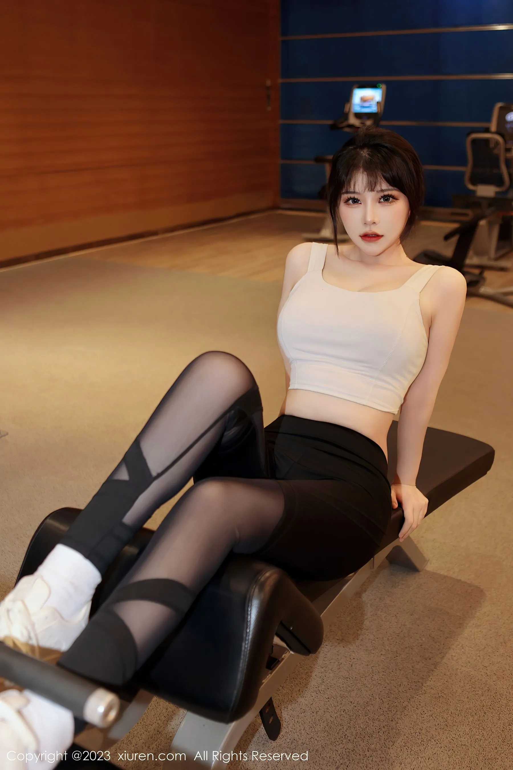  秀人网 No.6289 桃桃子_ 健身美腿第18张