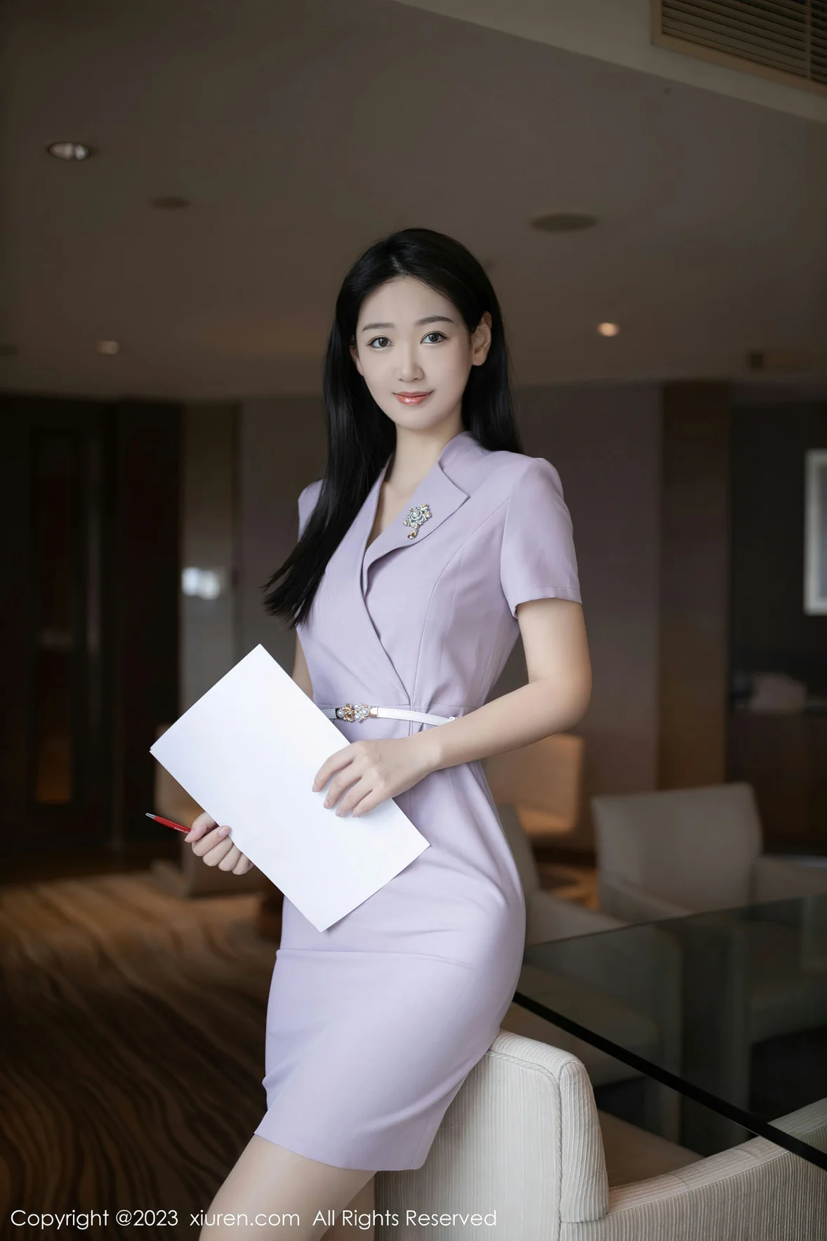  XiuRen 秀人 No.6859 唐安琪 白色蕾丝内衣珠三角旅拍1 [81P]第2张