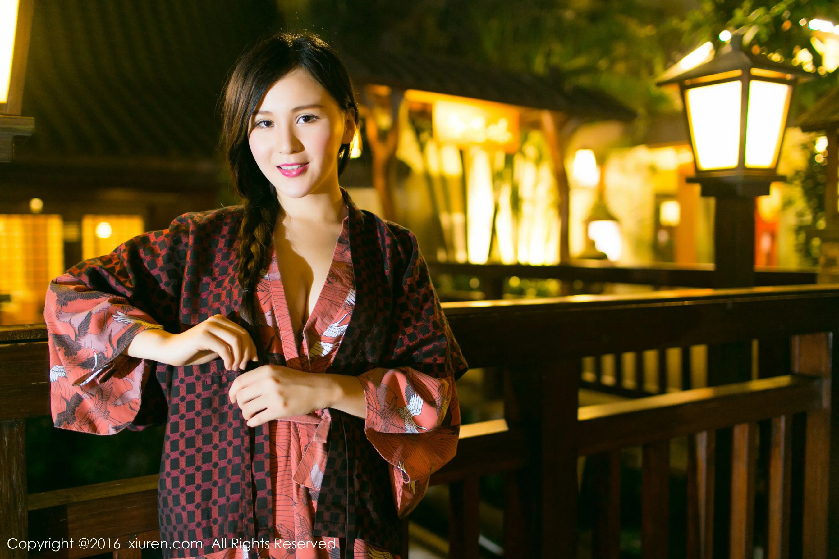 唐雨辰TYC《古典汉服+和服系列》 秀人网 No.557第20张