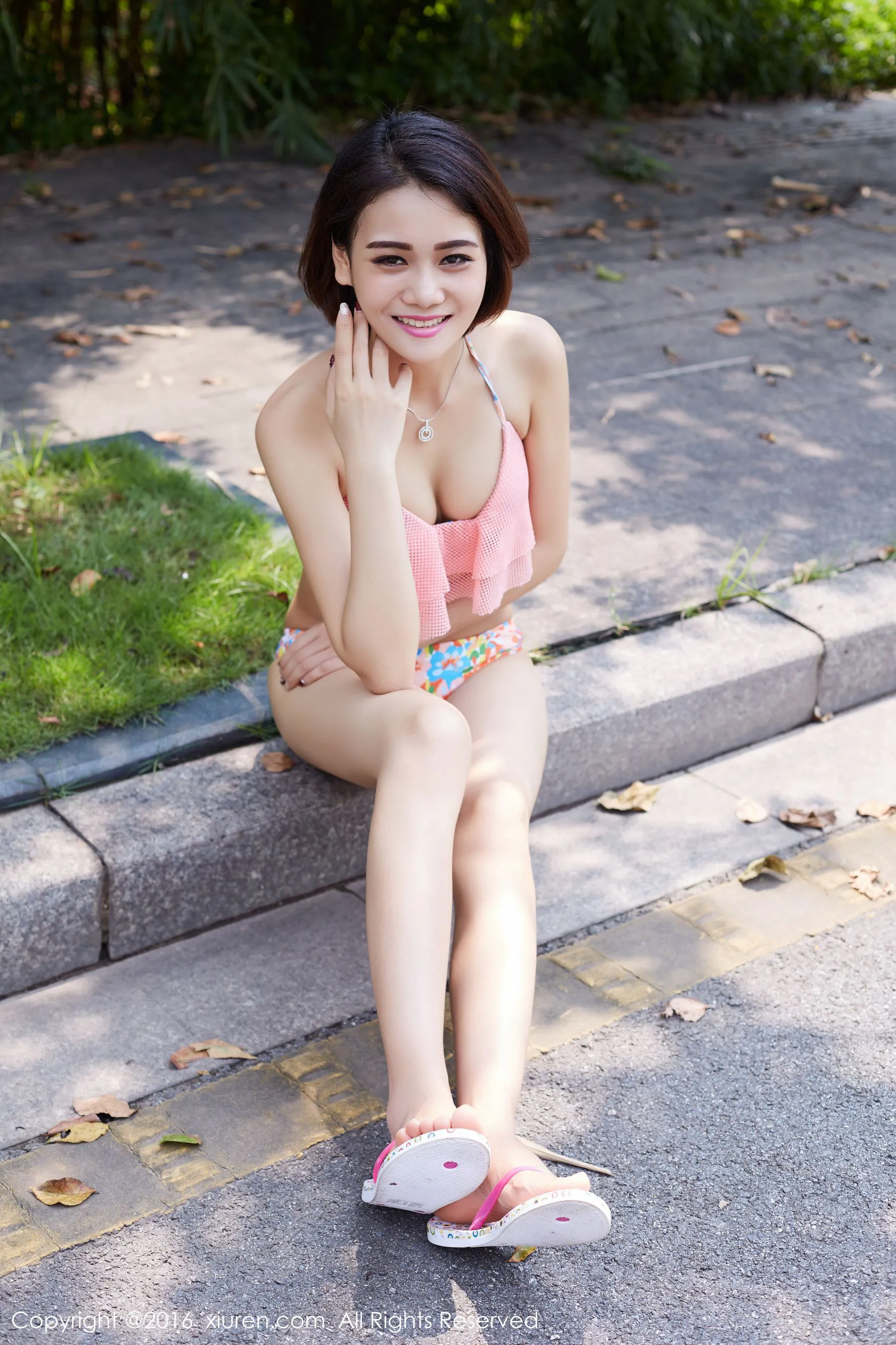  娜娜baby《自然清新 3内衣外拍》 秀人网 No.501第14张