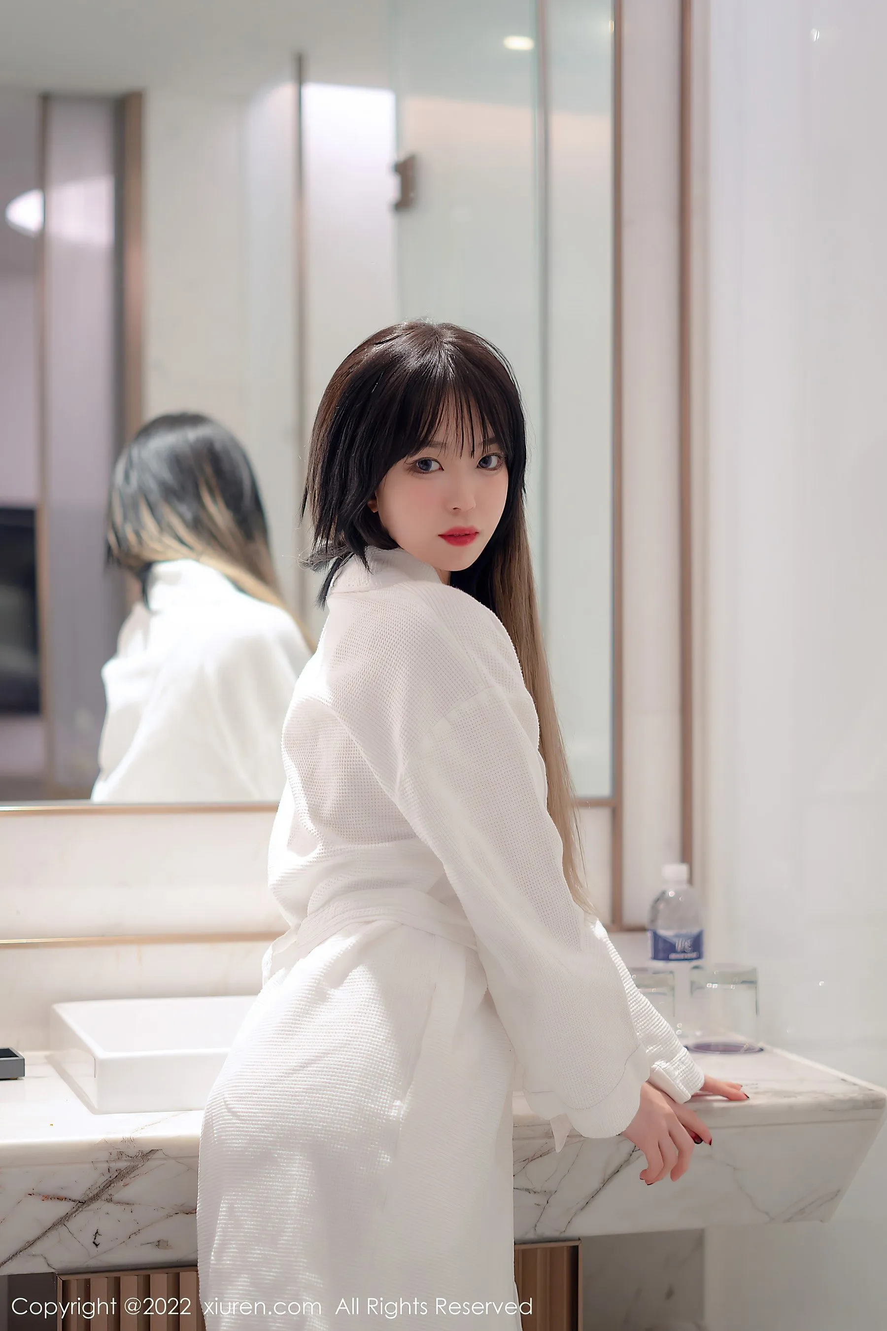  秀人网 No.4611 奶瓶. 淑女美腿长裙薄纱第9张