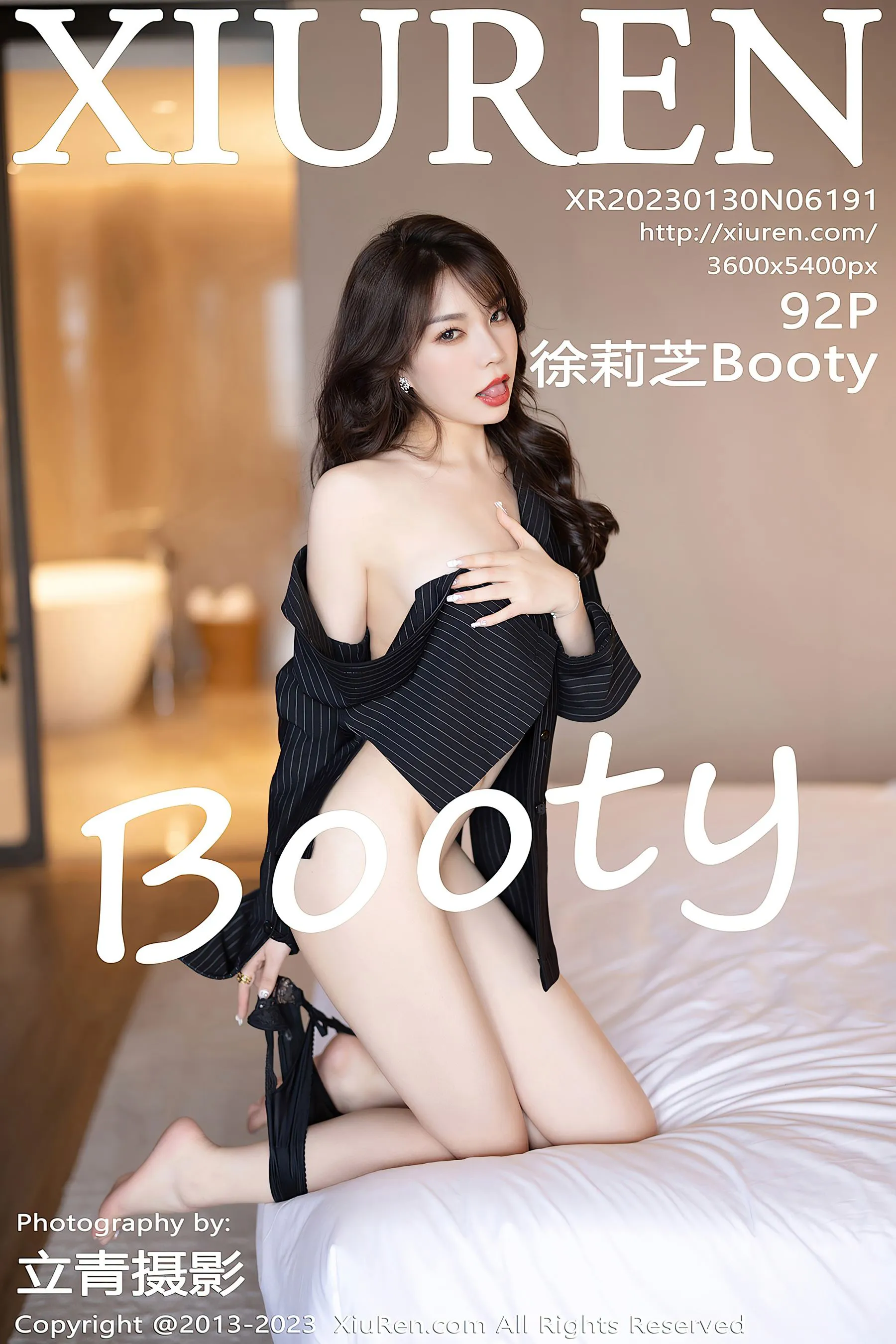  秀人网 No.6191 徐莉芝Booty 黑丝美腿第21张