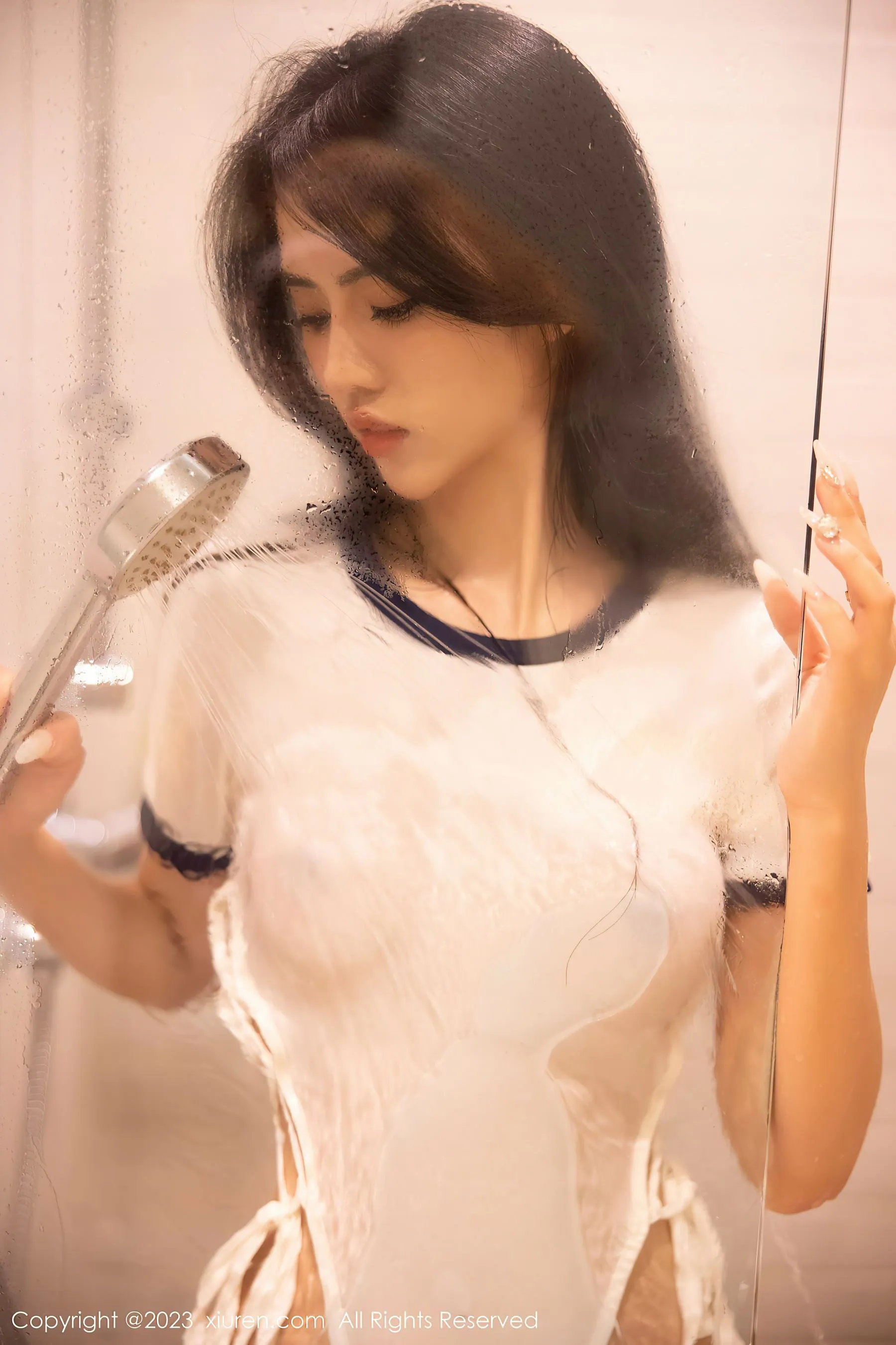  秀人网 No.6584 浅浅Danny 丝袜美腿第19张