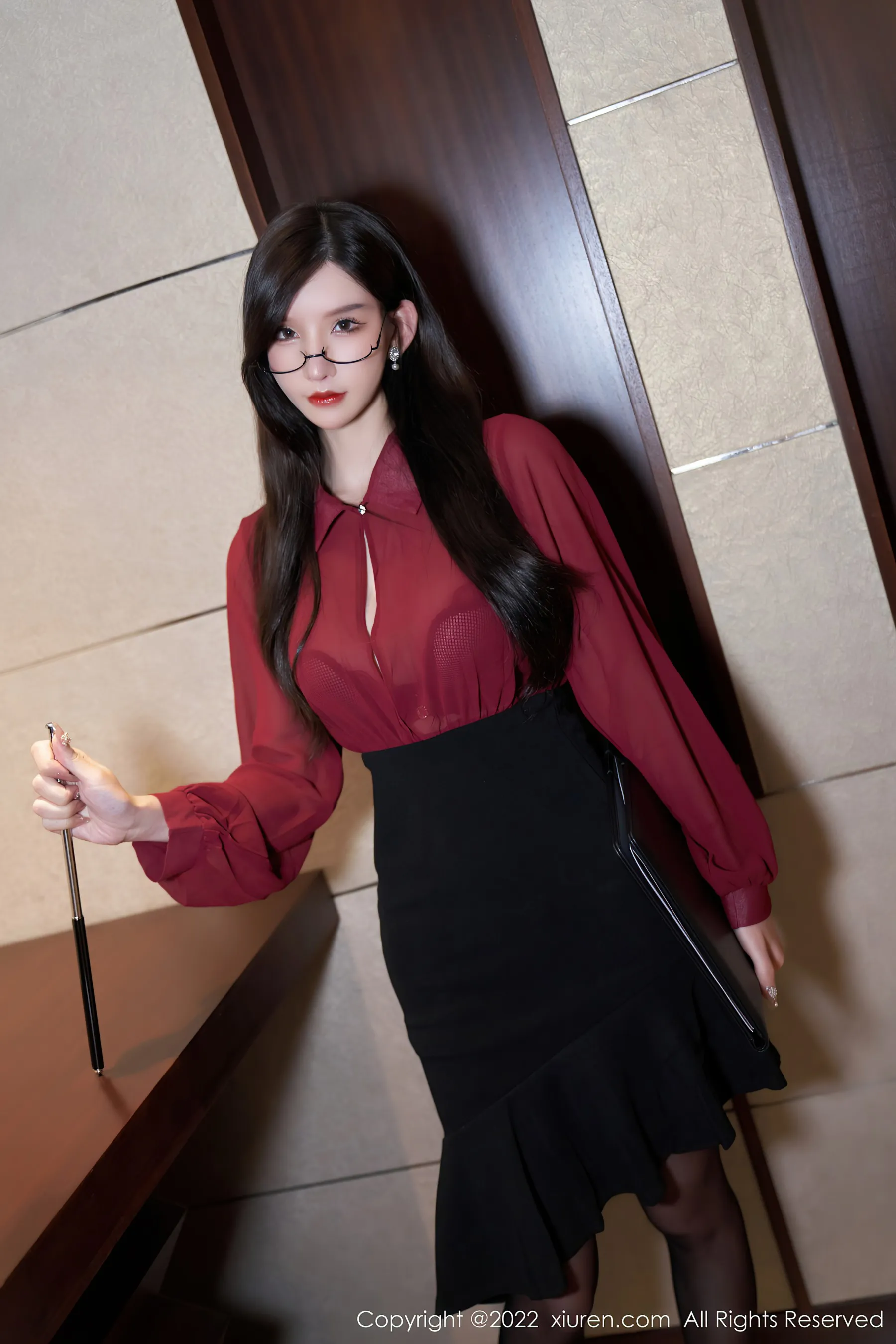  秀人网 No.4659 周于希Sally 黑丝美腿写真第16张