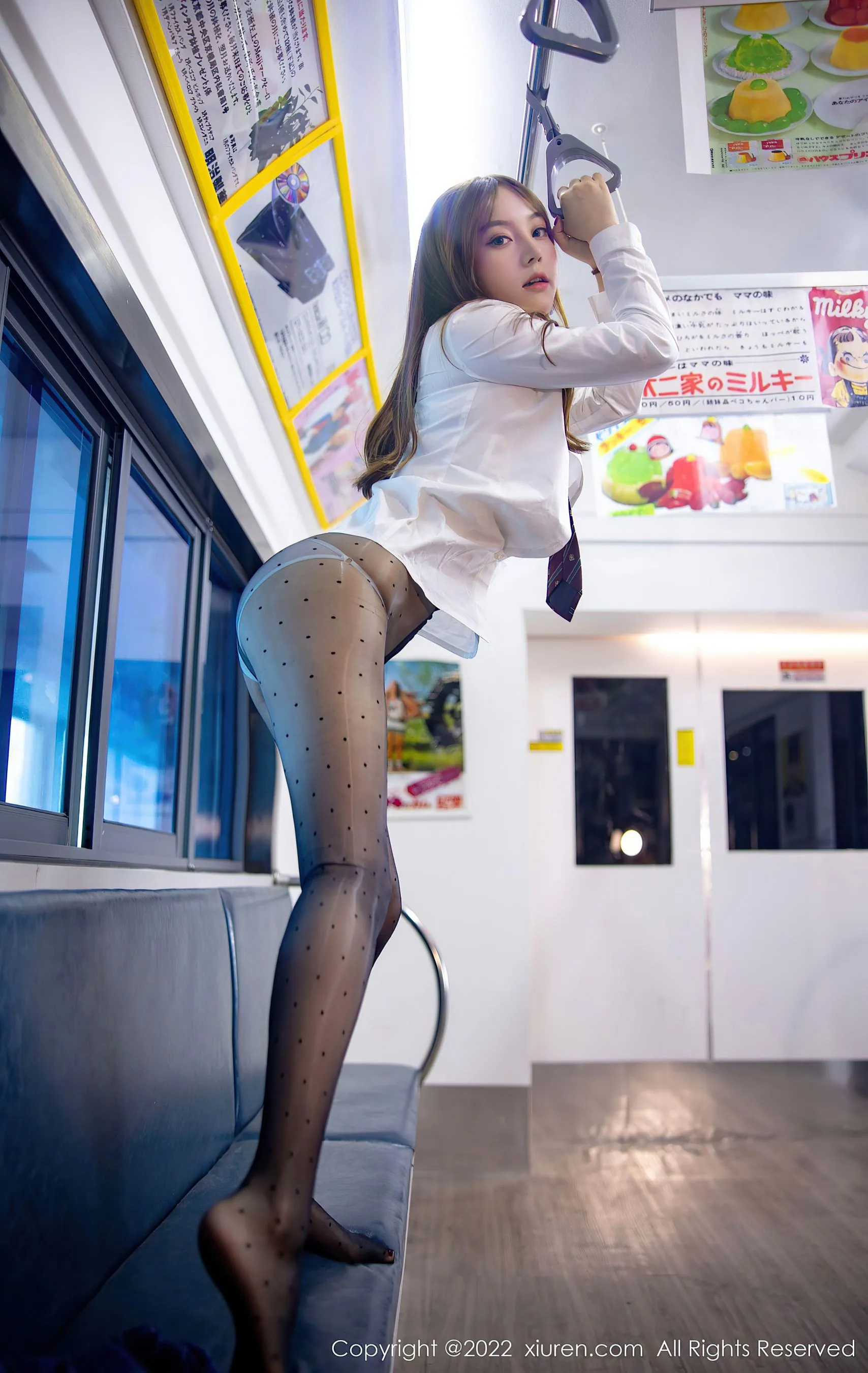  秀人网 No.5899 豆瓣酱 黑丝美臀第2张