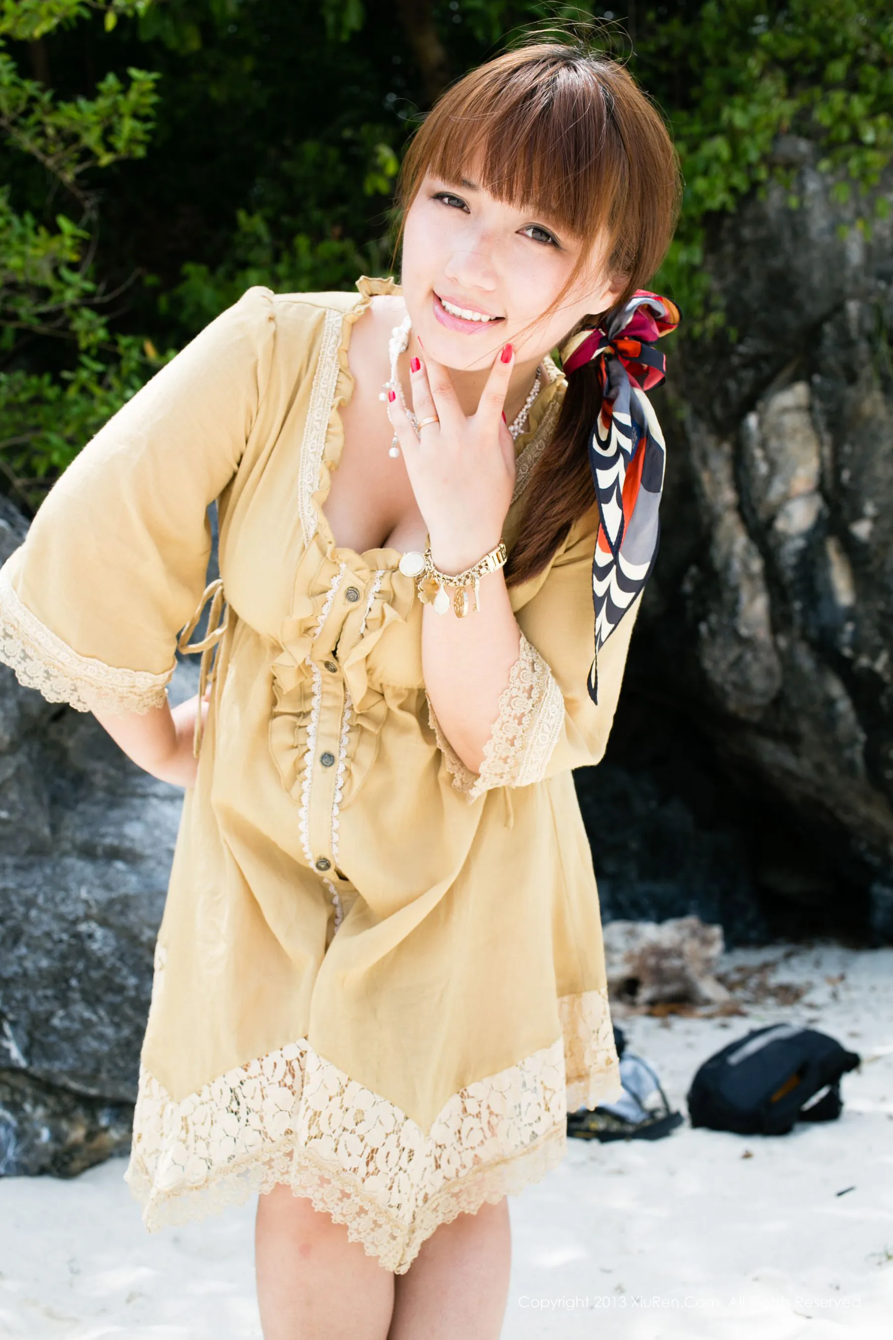 默漠无荢 小清新合集 秀人网 No.053第12张