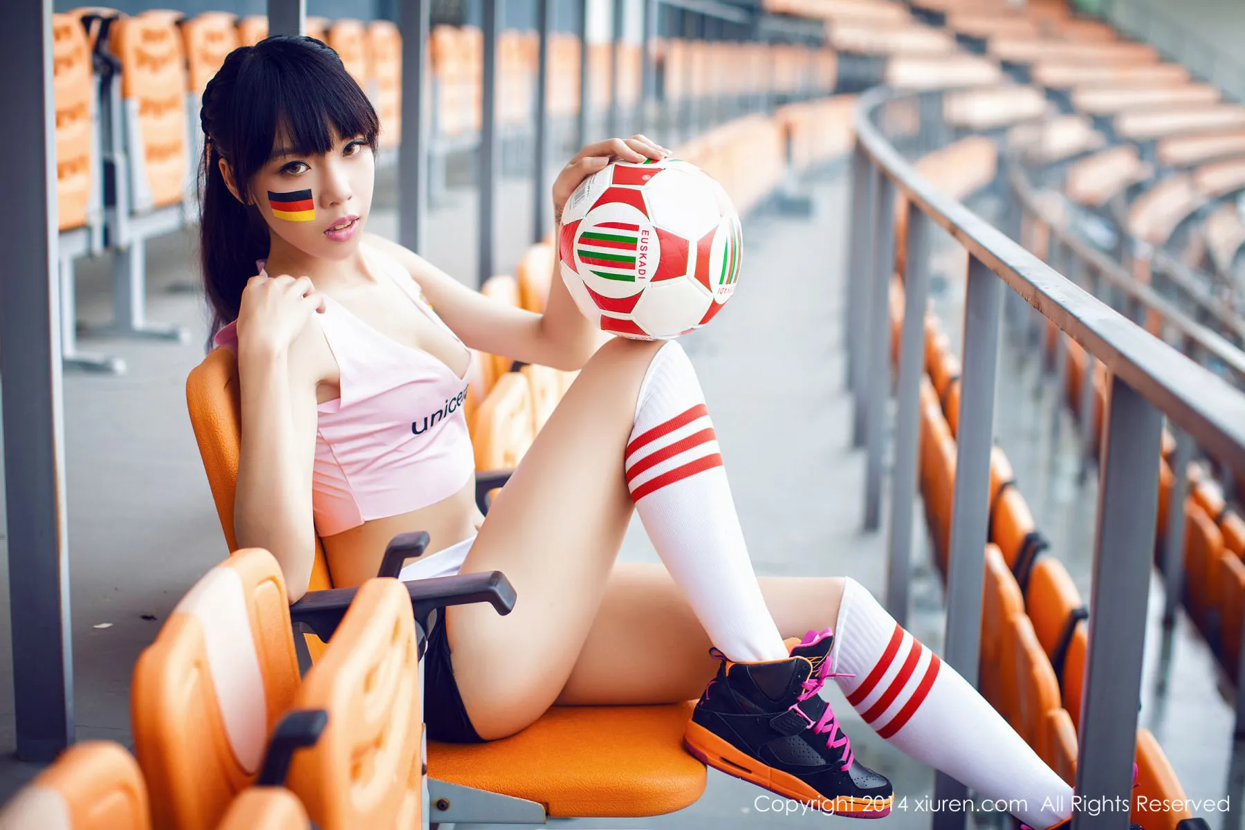 2014巴西世界杯足球宝贝合集 秀人网 No.159第11张