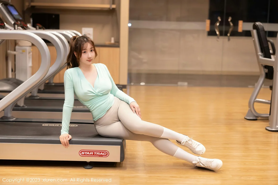  XiuRen 秀人 No.6801 江真真 运动瑜伽服性感写真 [82P]第5张