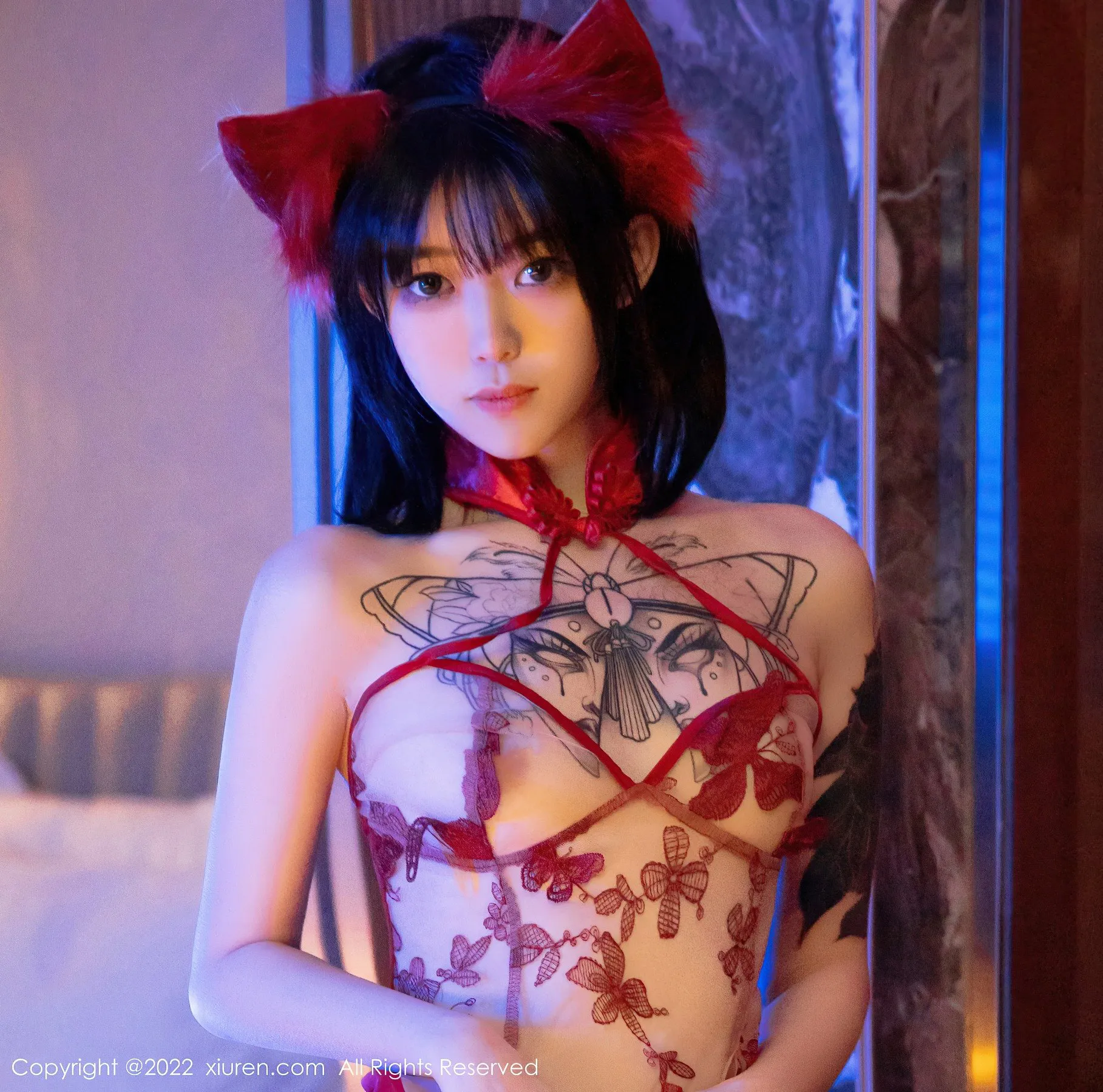  秀人网 No.4634 奶瓶. 清纯美腿情趣内衣第9张