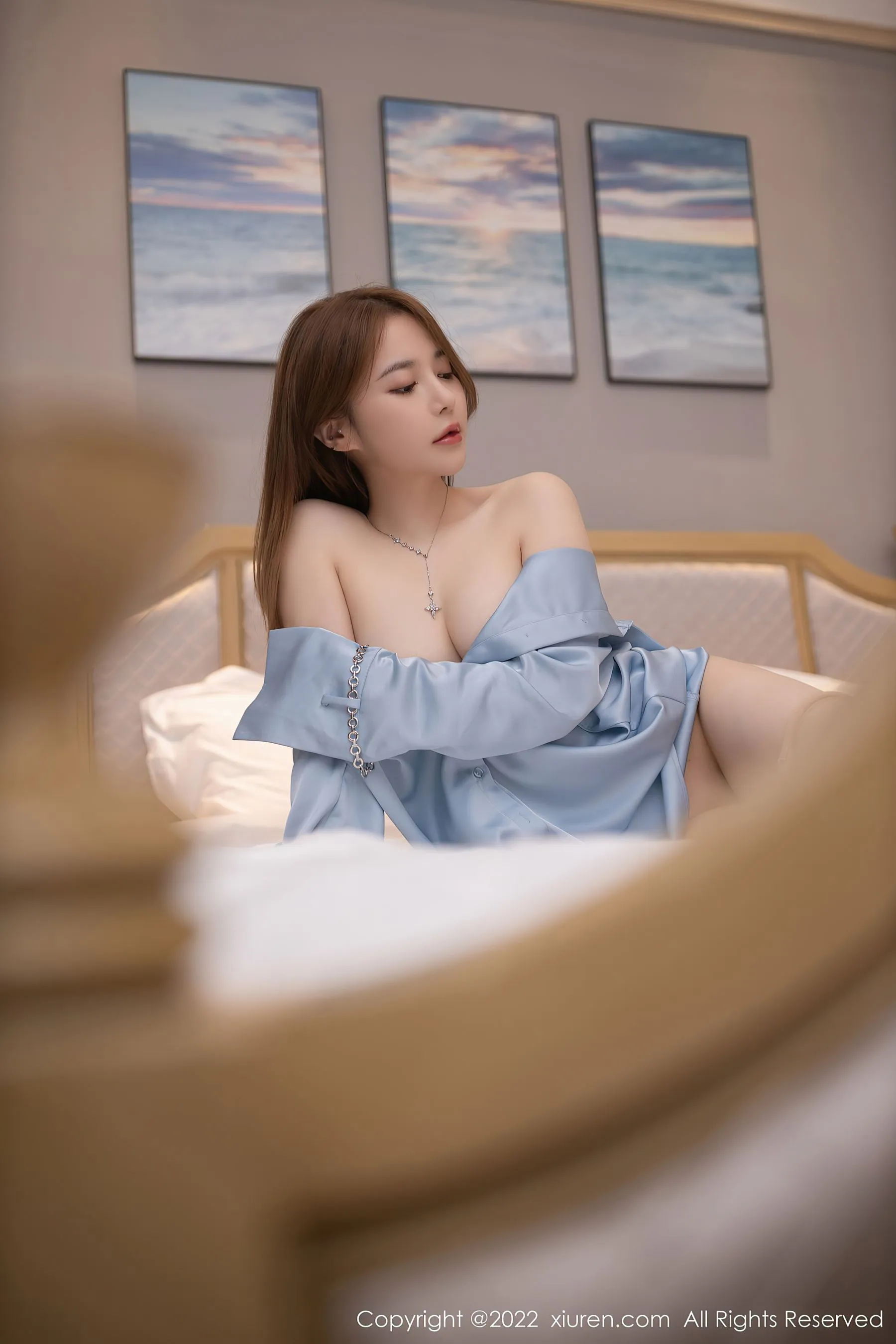  秀人网 No.4911 鱼子酱Fish 性感美腿写真第10张