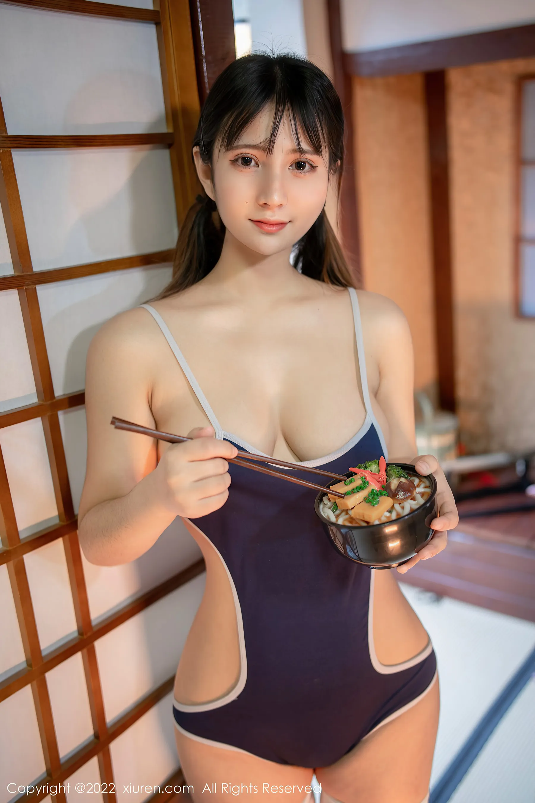 秀人网 No.4624 久久Aimee 美乳细腰日系写真第9张