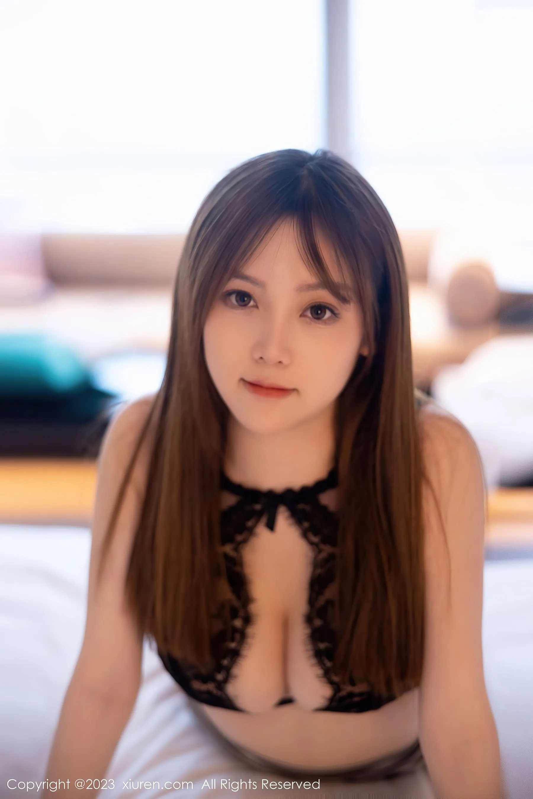  秀人网 No.6269 豆瓣酱 短裙黑丝第18张