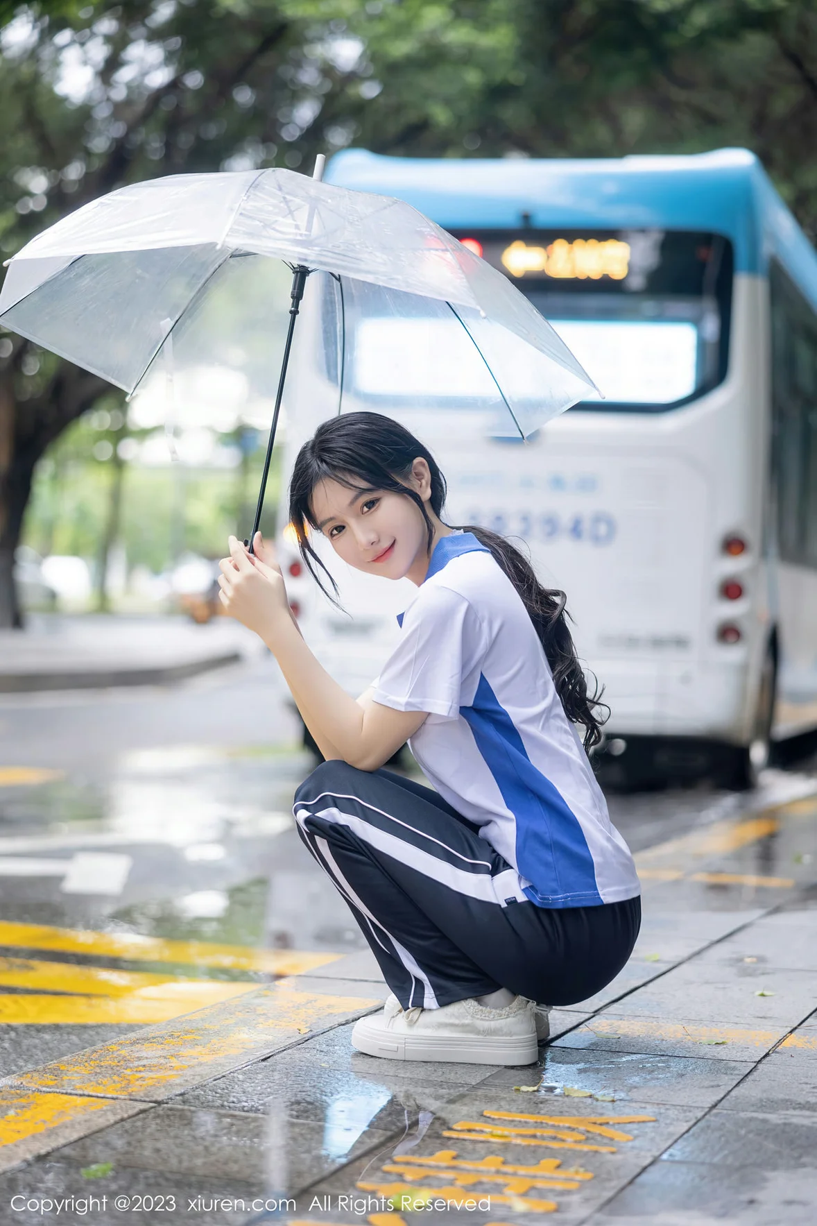  XiuRen 秀人 No.7085 幼幼 学生制服性感写真 [103P]第2张