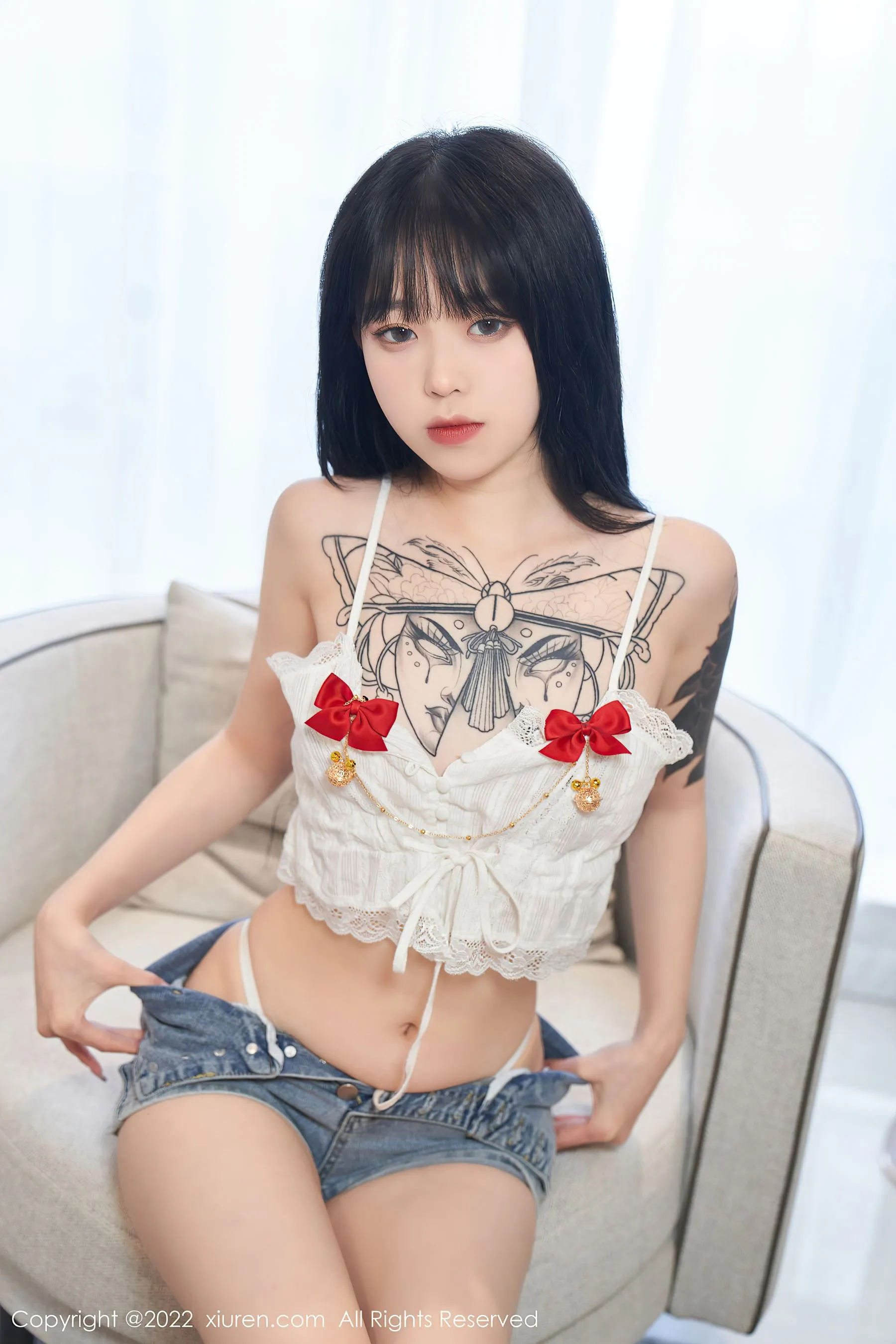  秀人网 No.5124 奶瓶. 牛仔裤美腿第11张