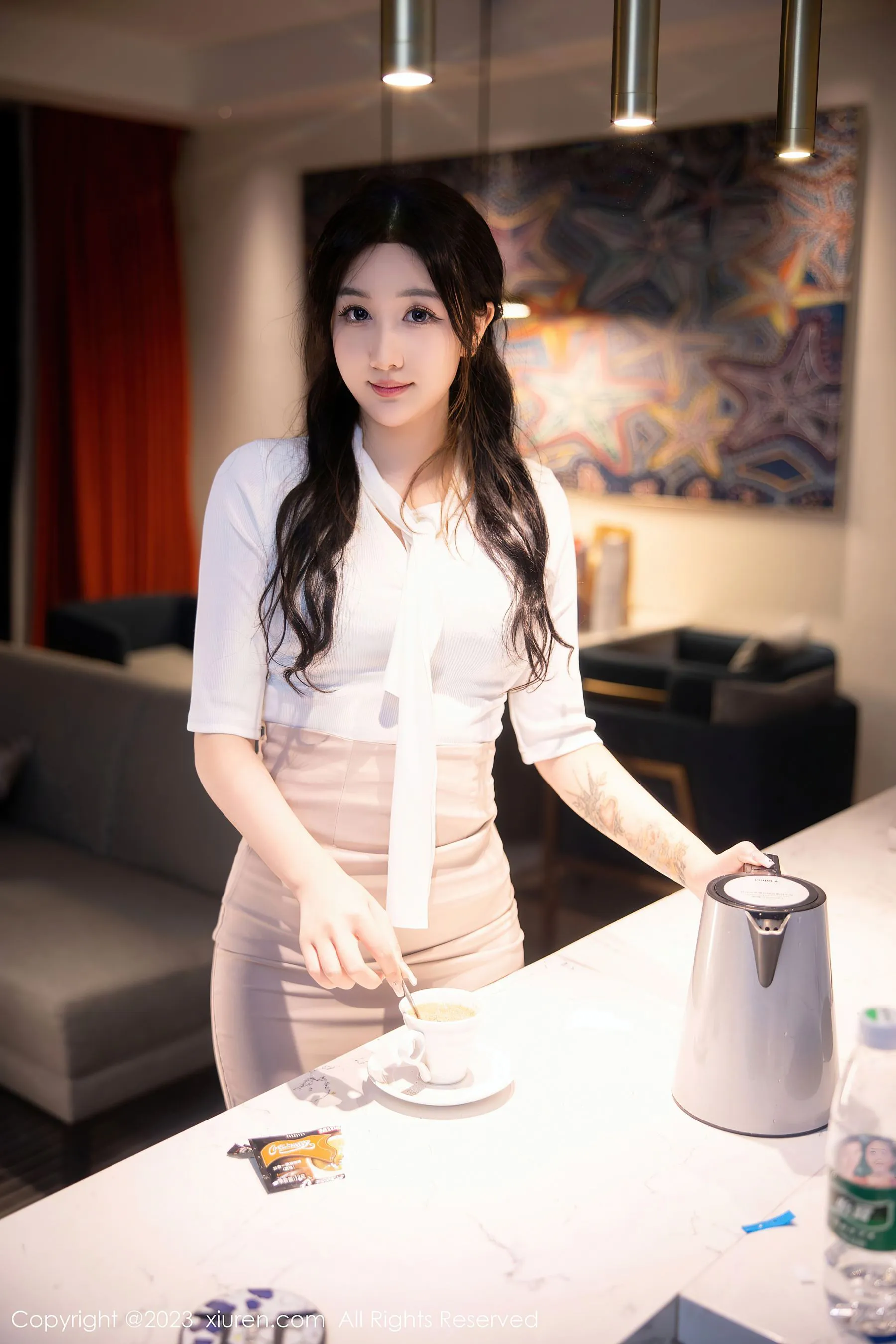  秀人网 No.6207 江真真 妩媚美腿第31张