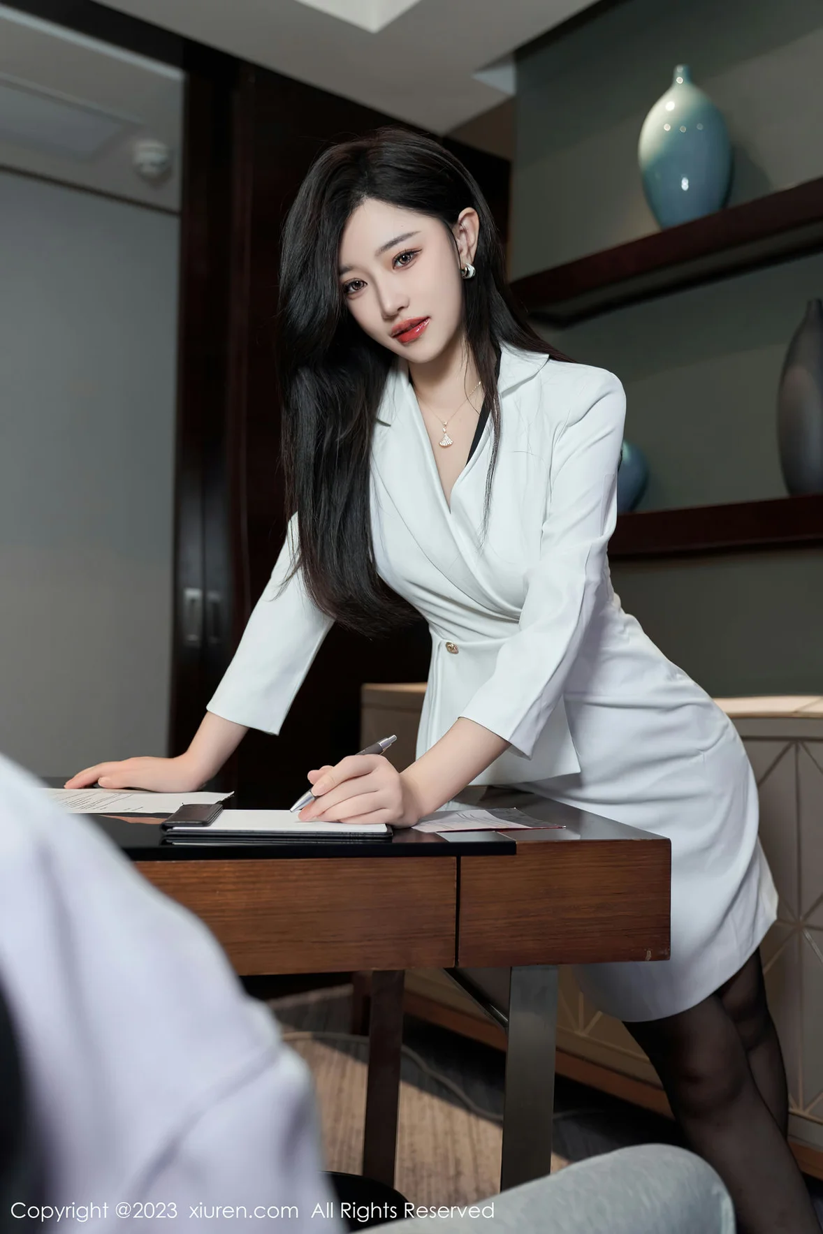  XiuRen 秀人 No.6900 妙可可Cheese 魅惑黑丝性感写真 [81P]第7张